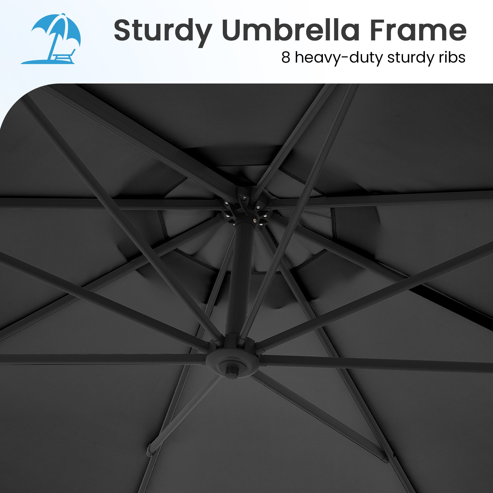 JEAREY DSTJW-11-GY Umbrellas-2 - View #4