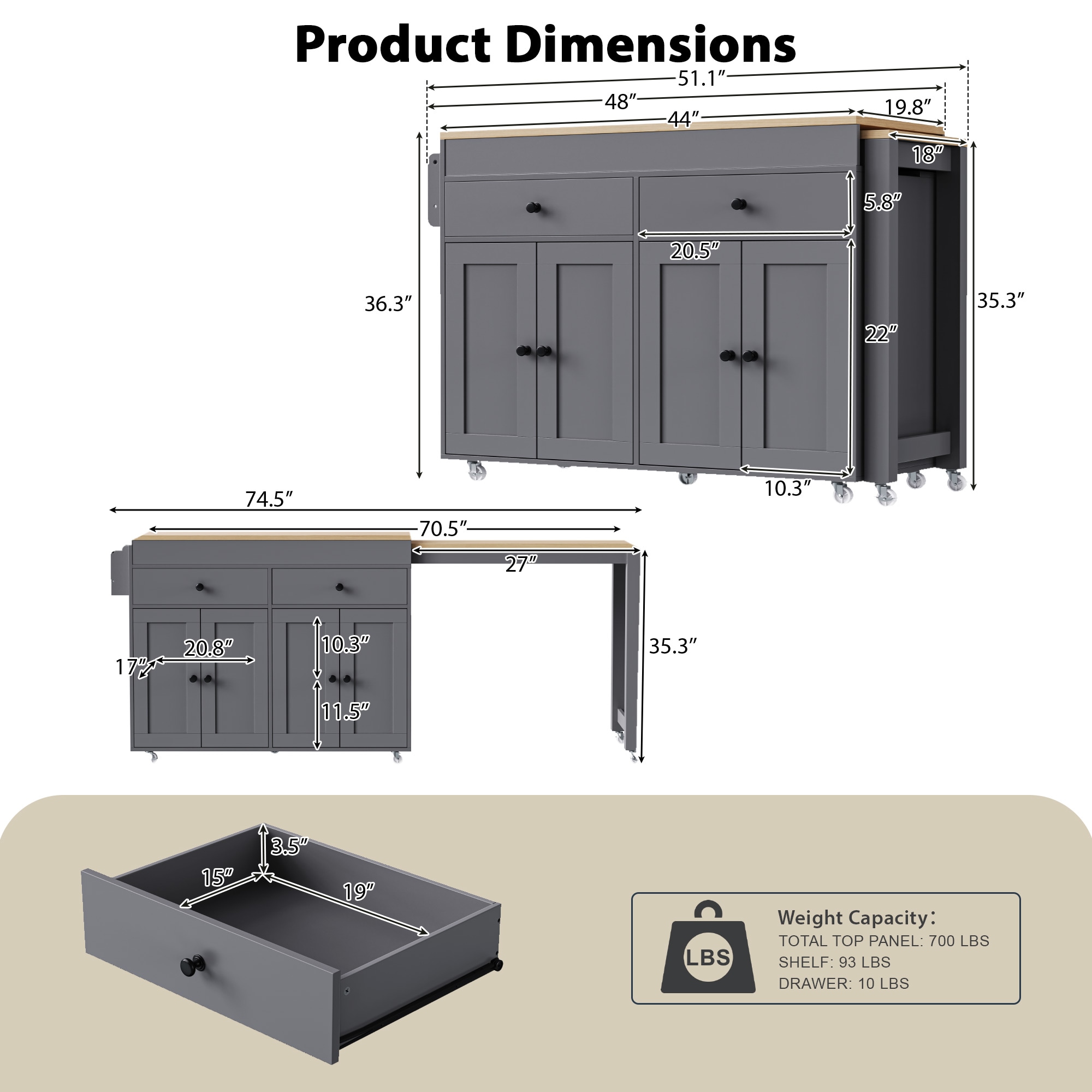 Sunrinx MG14-IF-80 Kitchen-Furniture - View #13