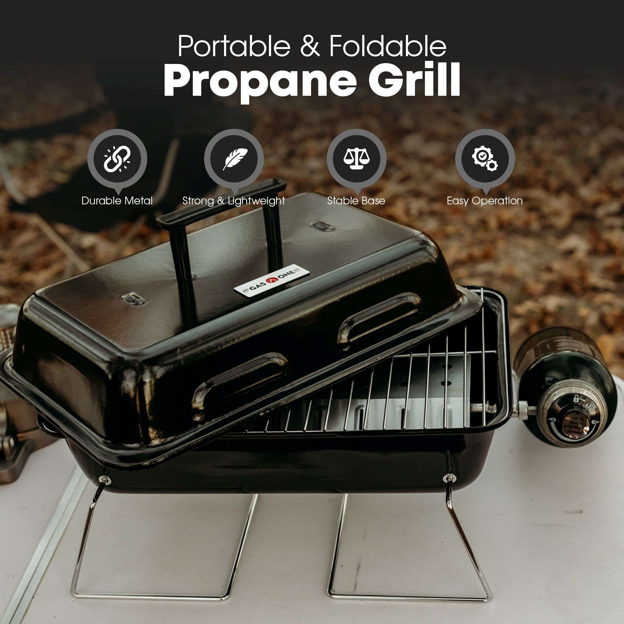 GasOne GPT-25 Tabletop-Grills - View #2