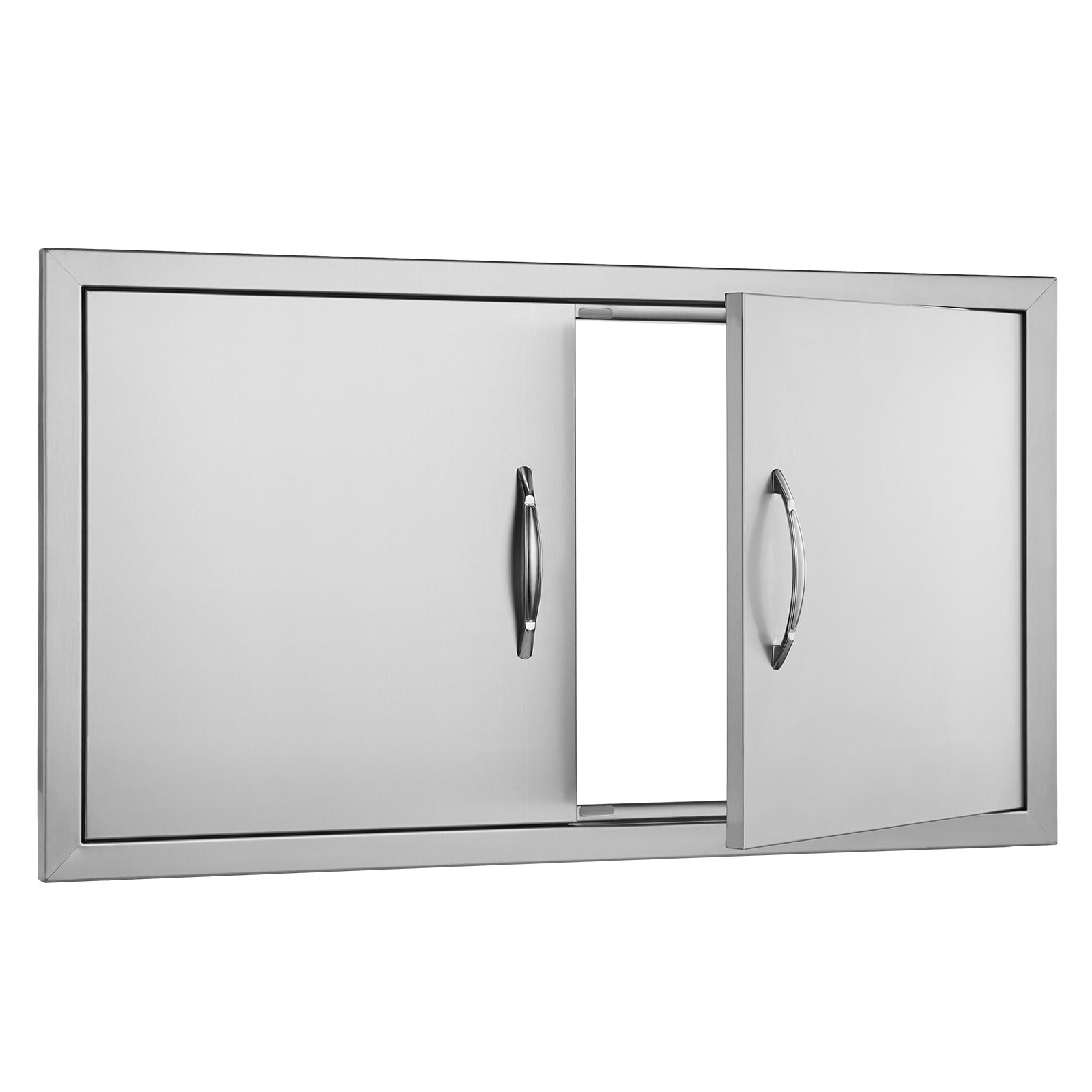 SKYSHALO SMMBSCJMYS34XOA2HV0 BBQ Access Door 34-in W x 19-in H x 2-in D Built-In Grill Cabinet Double doors