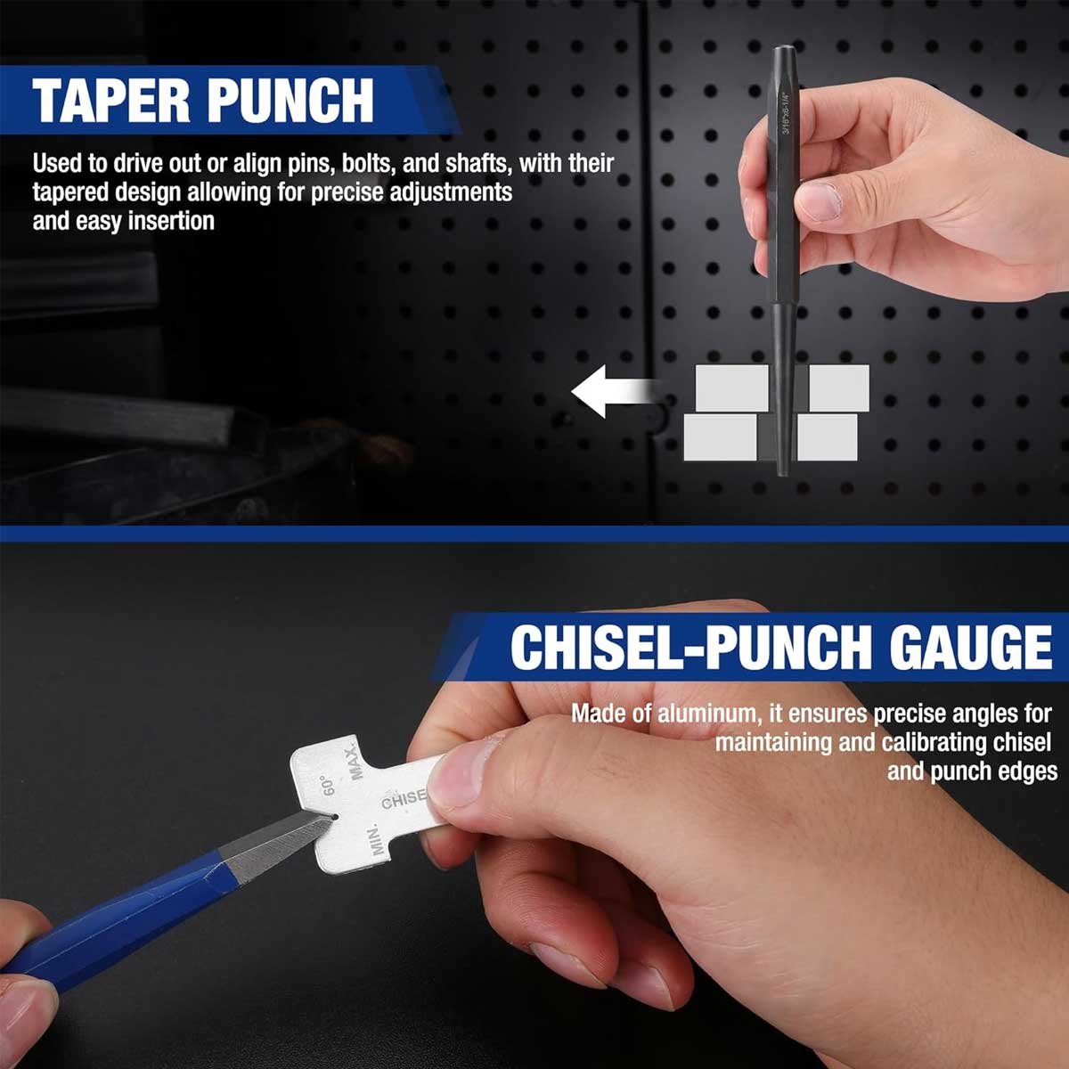 Aoibox LABCS21010 Chisel-Sets - View #6
