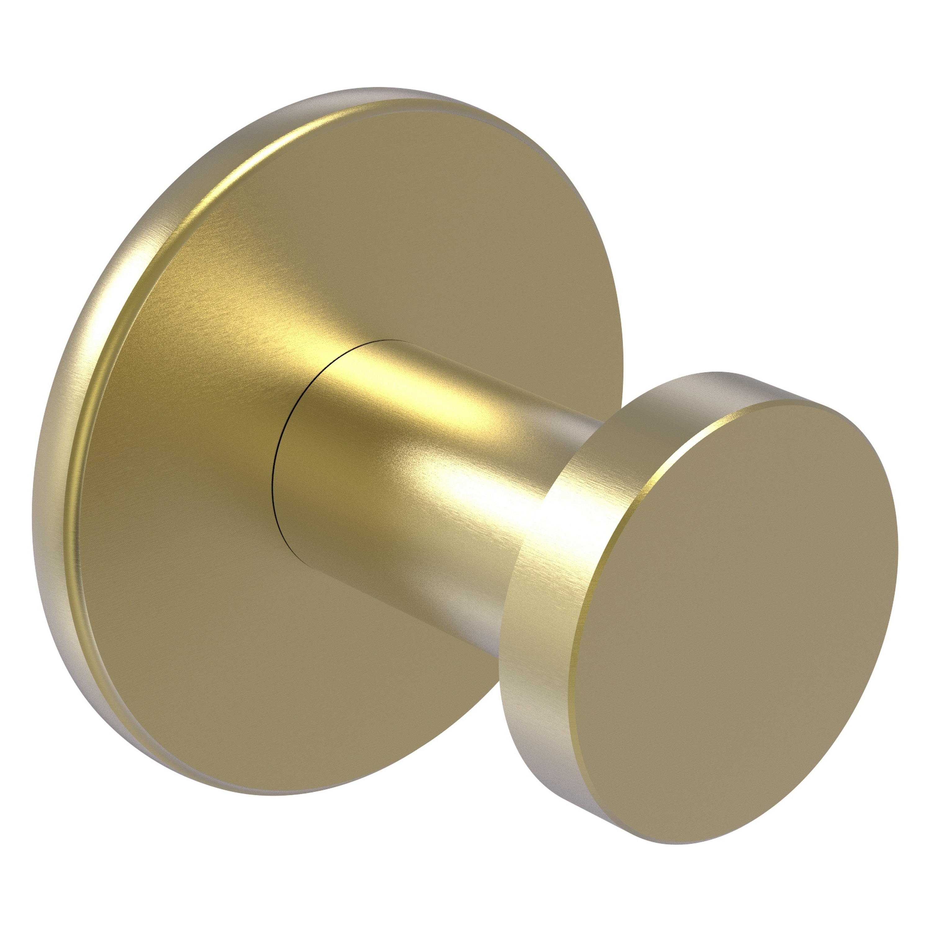 Allied Brass FR-20-SBR Fresno Satin Brass Single -Hook Wall mount Towel Hook