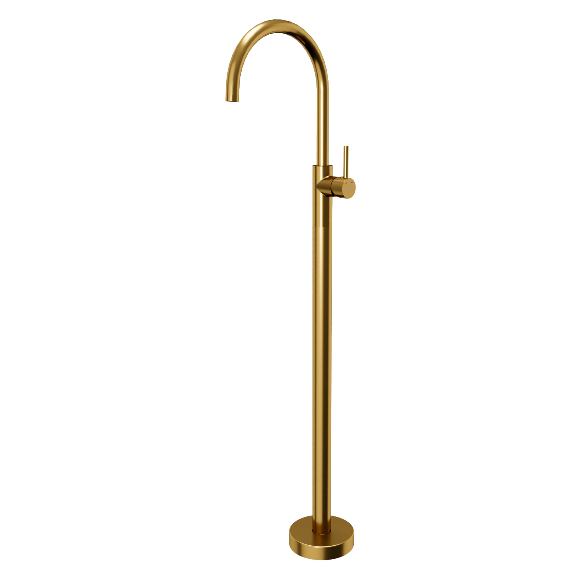 Karran KBF650G Howick Gold Single hole 1-handle WaterSense High-arc Residential Handle Bathroom Sink Faucet