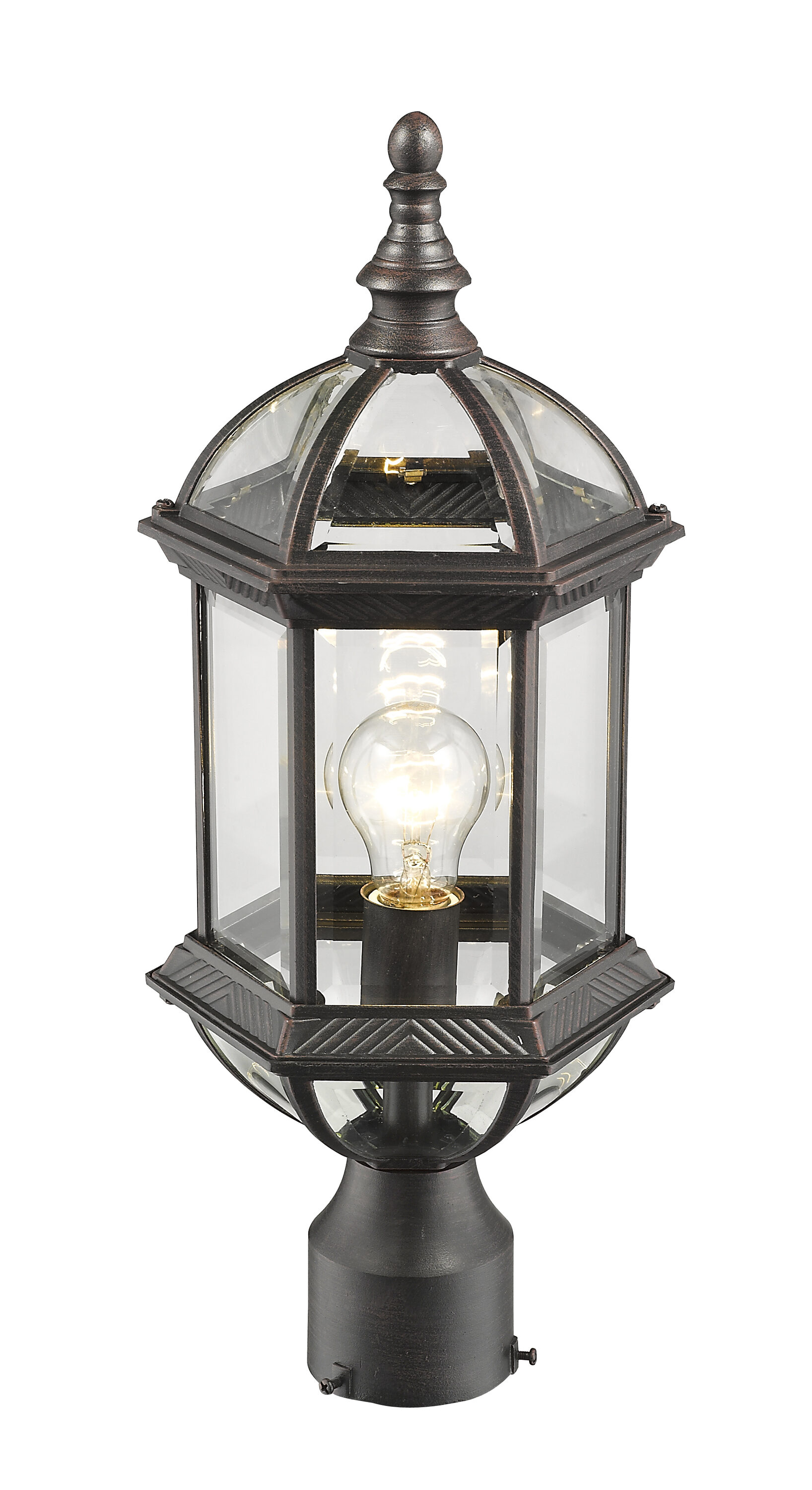Z-Lite 563PHM-RT Post-Lights - View #3
