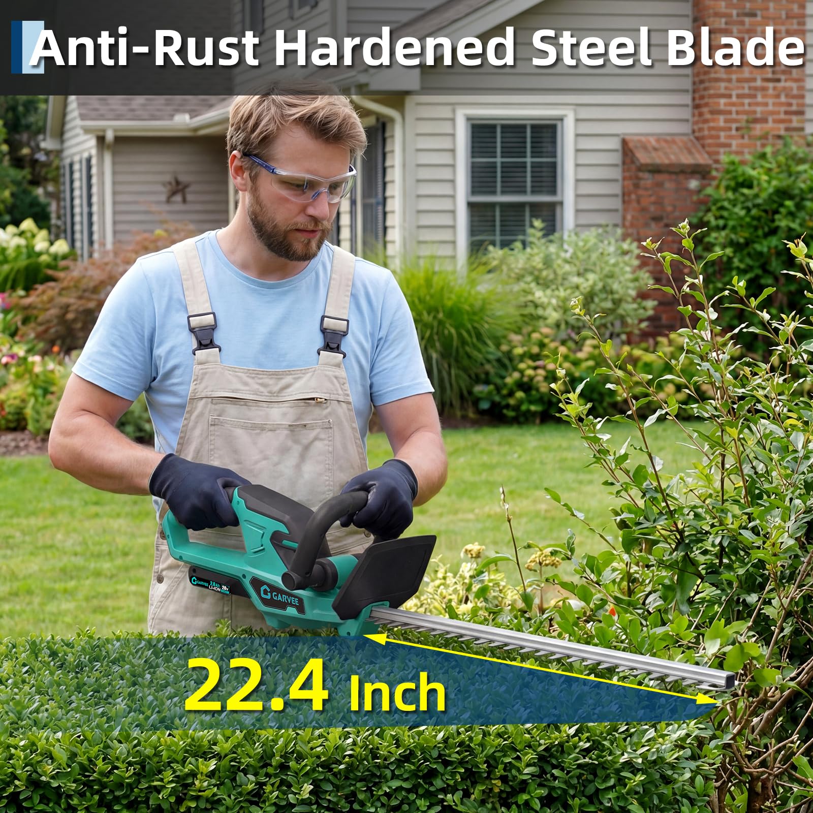 Garvee 01123456789012346 Cordless-Hedge-Trimmers - View #8
