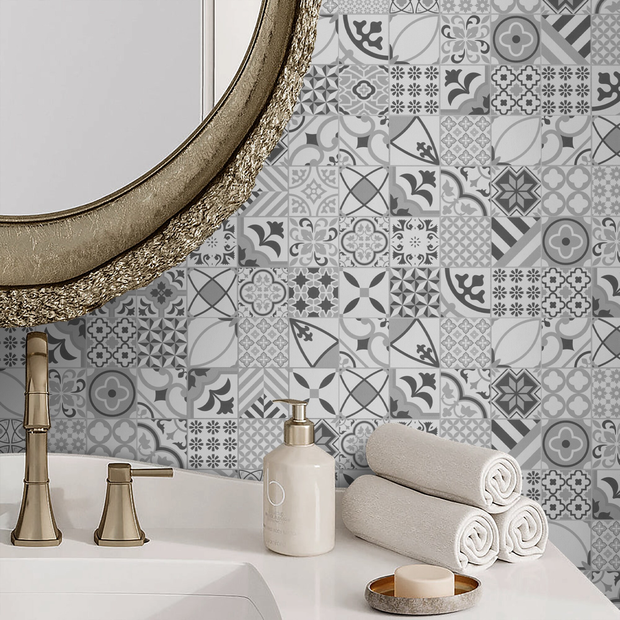 SUNWINGS SQAPTN-BLK-20 Ceramic-Tile - View #2