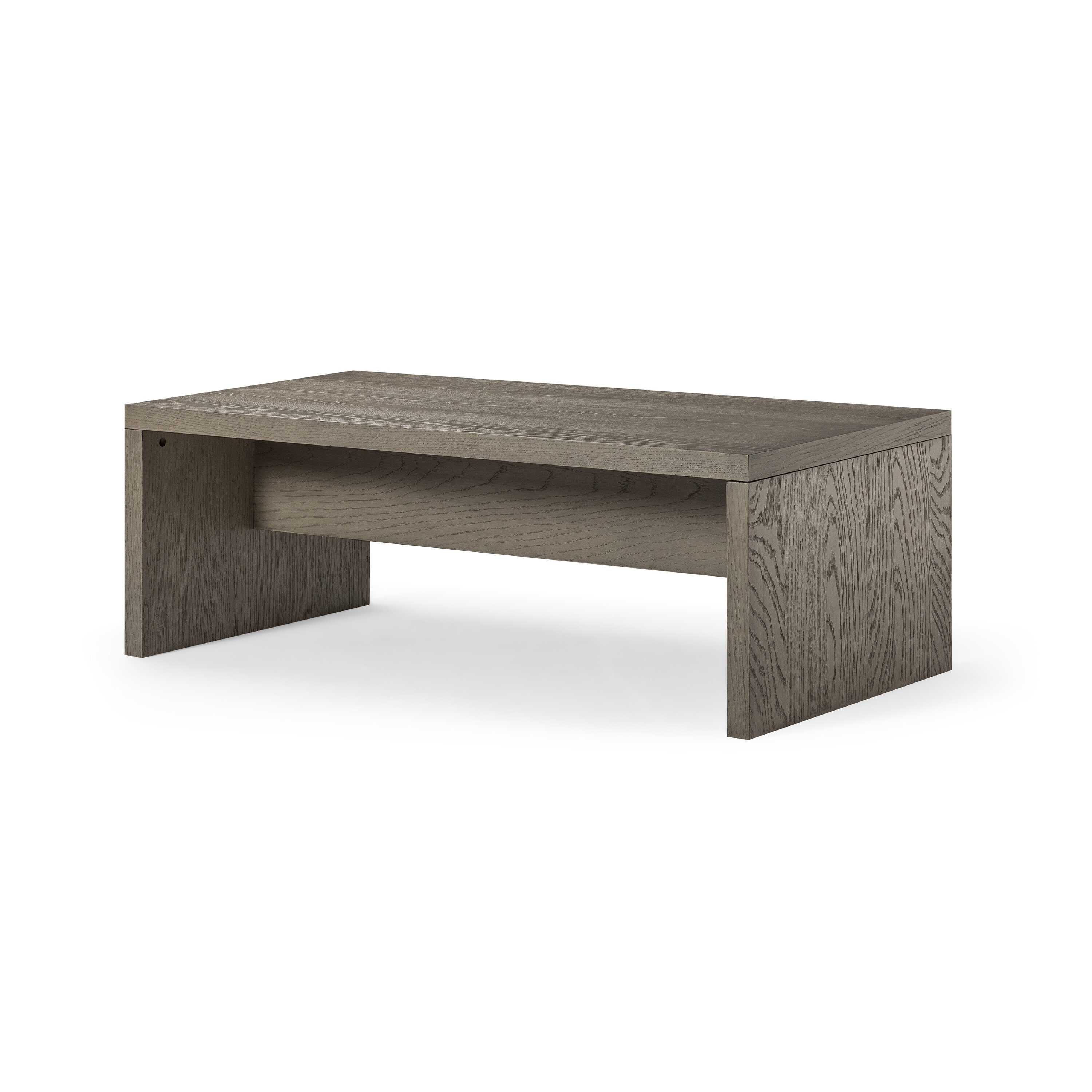 Maven Lane ML360501-WCT-GR Zeno Rectangular Coffee Table in Aged Grey