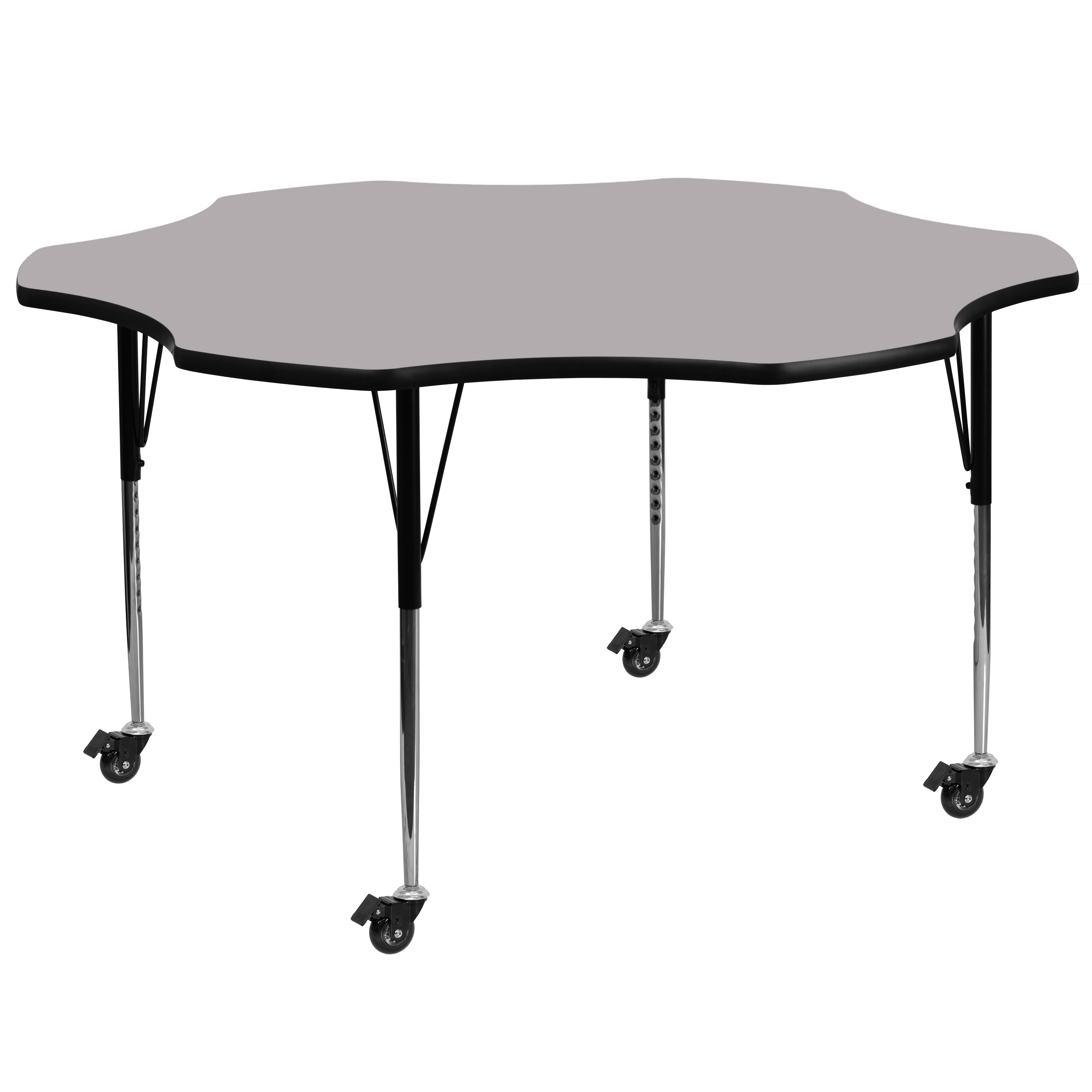 Flash Furniture 847254081658 Wren Gray Round Kid's Play Table