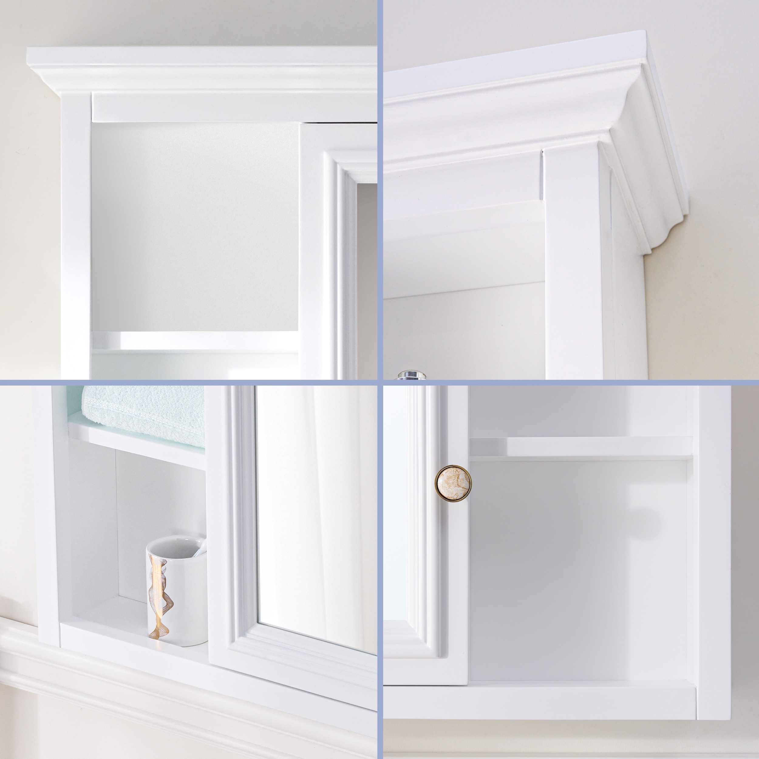 WELLFOR EX-5MC2432LRY Bathroom-Medicine-Cabinets - View #4