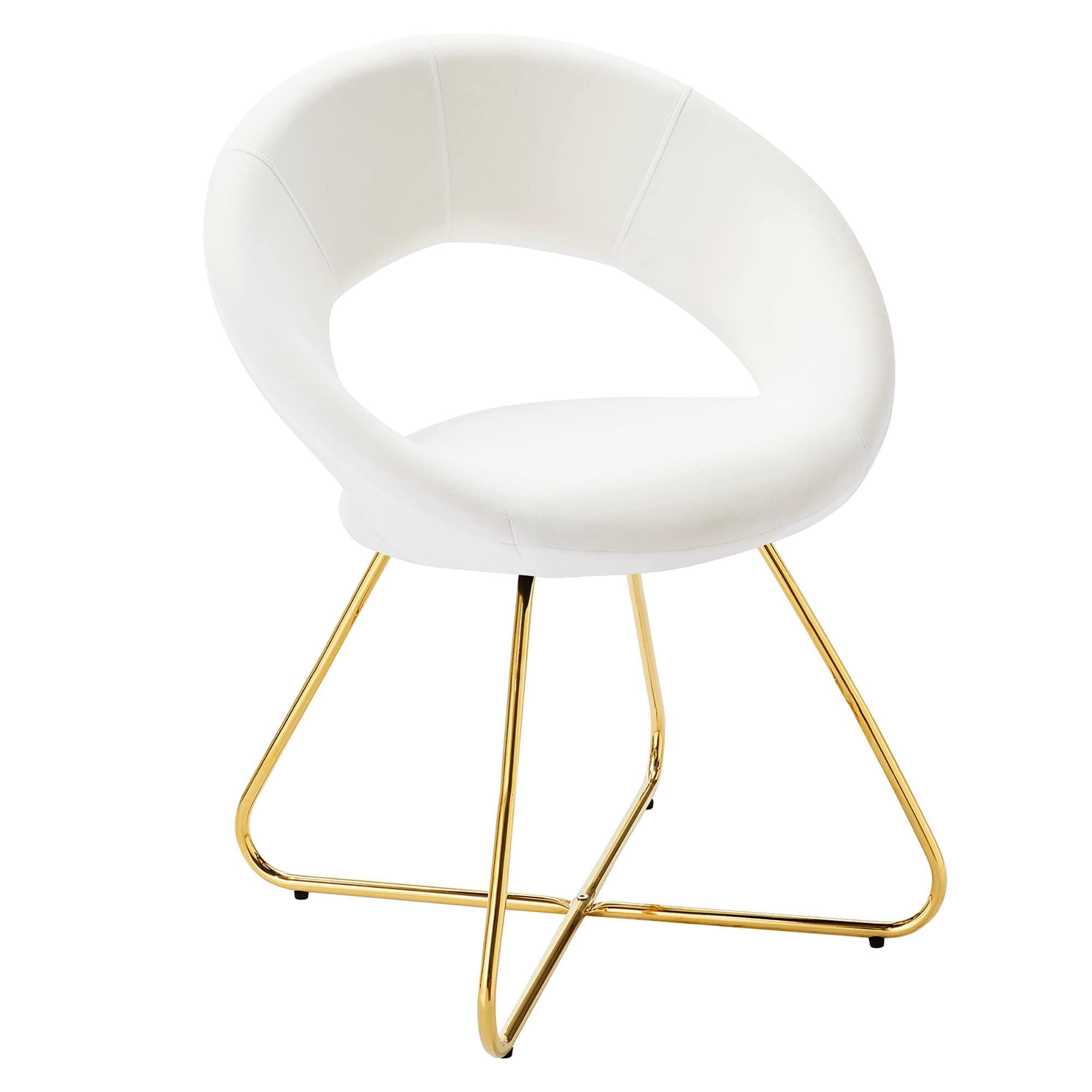 Modway EEI-4681-GLD-WHI Dining-Chairs - View #7