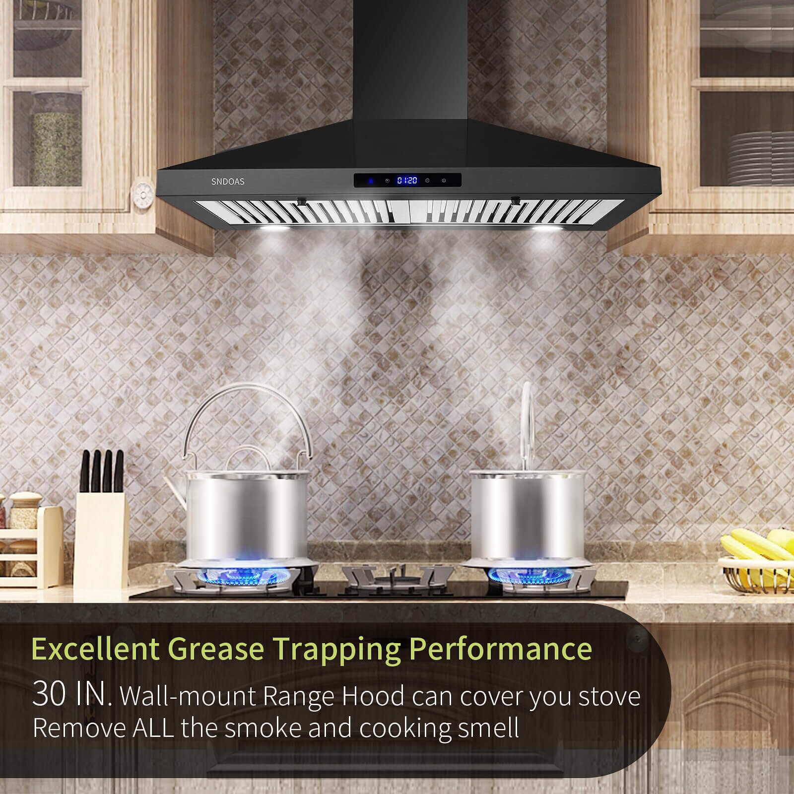Kahomvis GEHT-DOQP-6CV Wall-Mounted-Range-Hoods - View #3