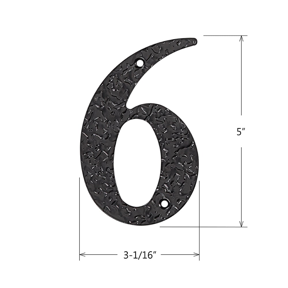 RELIABILT 27786PKBLG Signs-Letters-Numbers - View #6