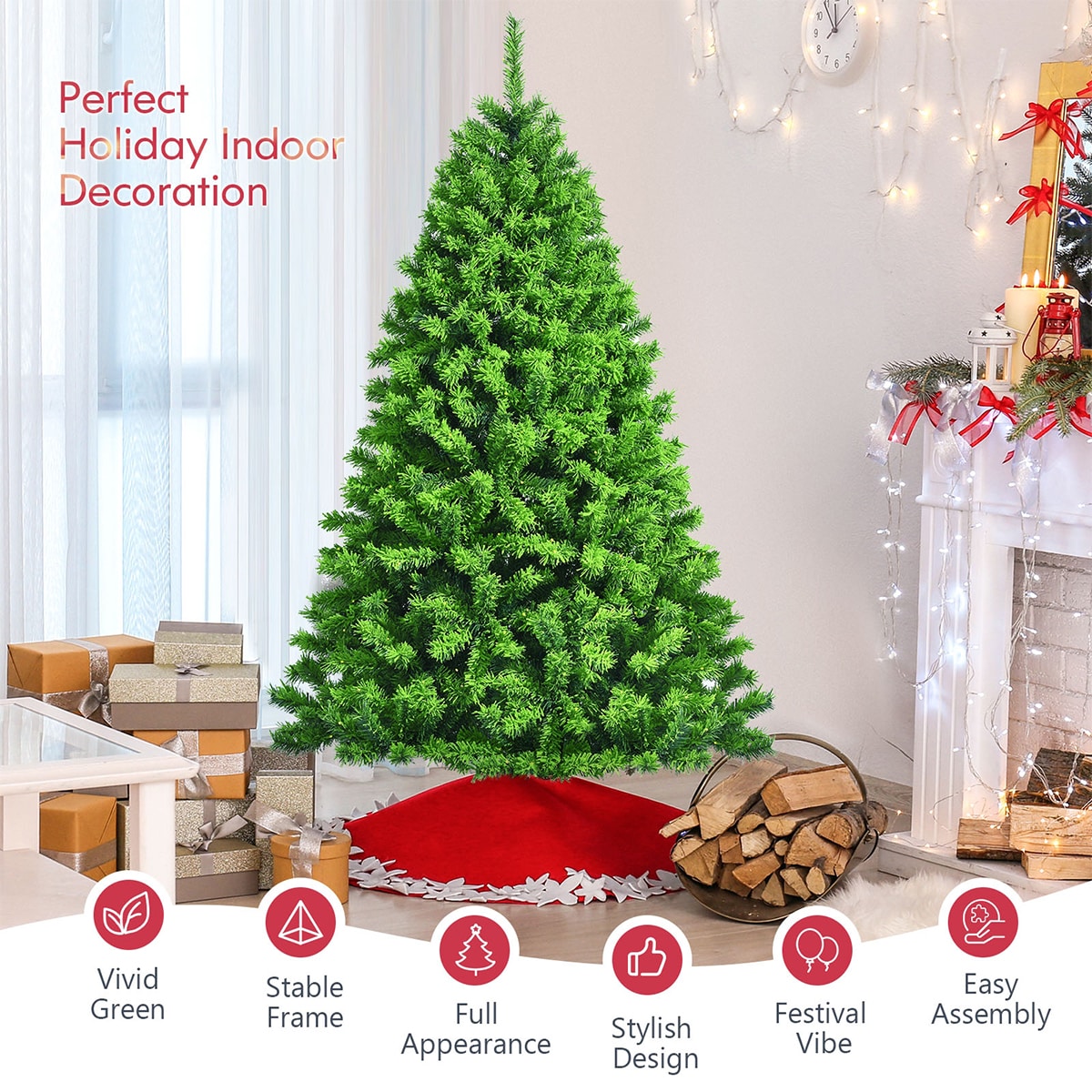 Forclover HYFE-23665US Artificial-Christmas-Trees - View #8
