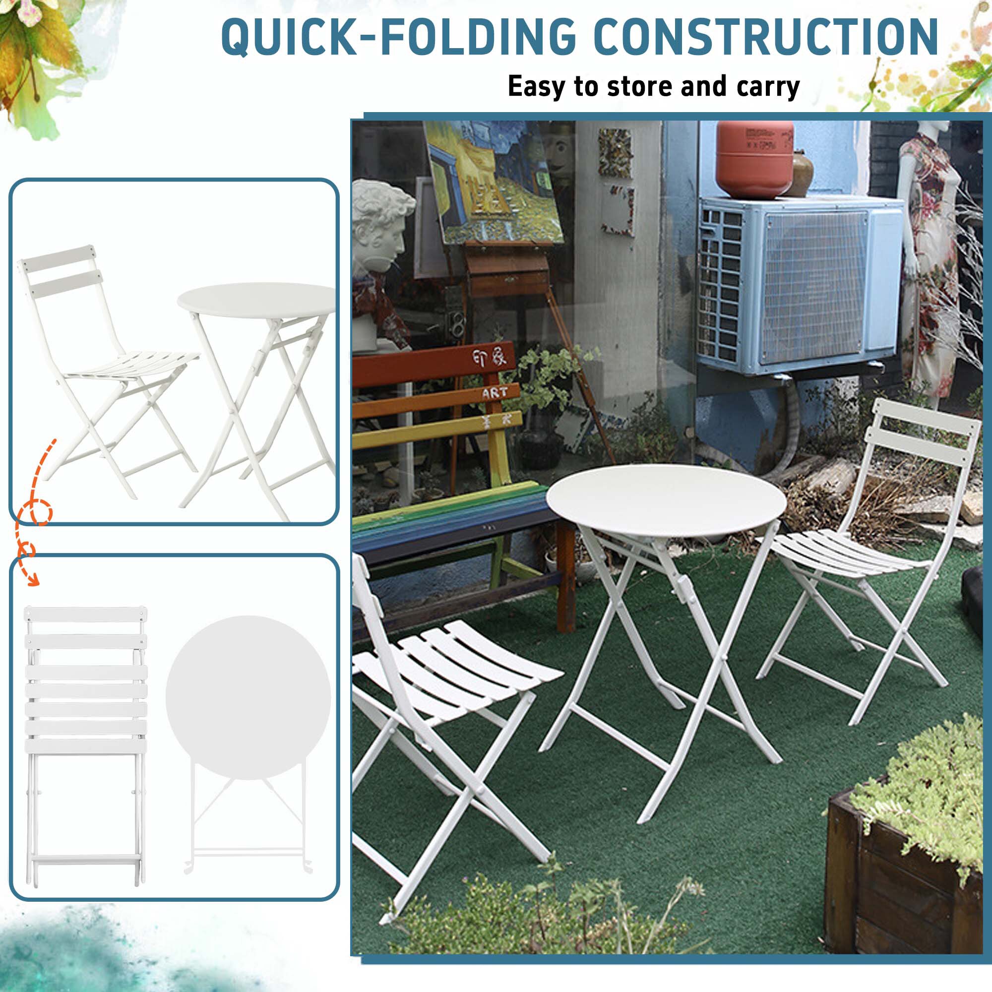 Sunrinx MG56-50-FP Patio-Conversation-Sets - View #4