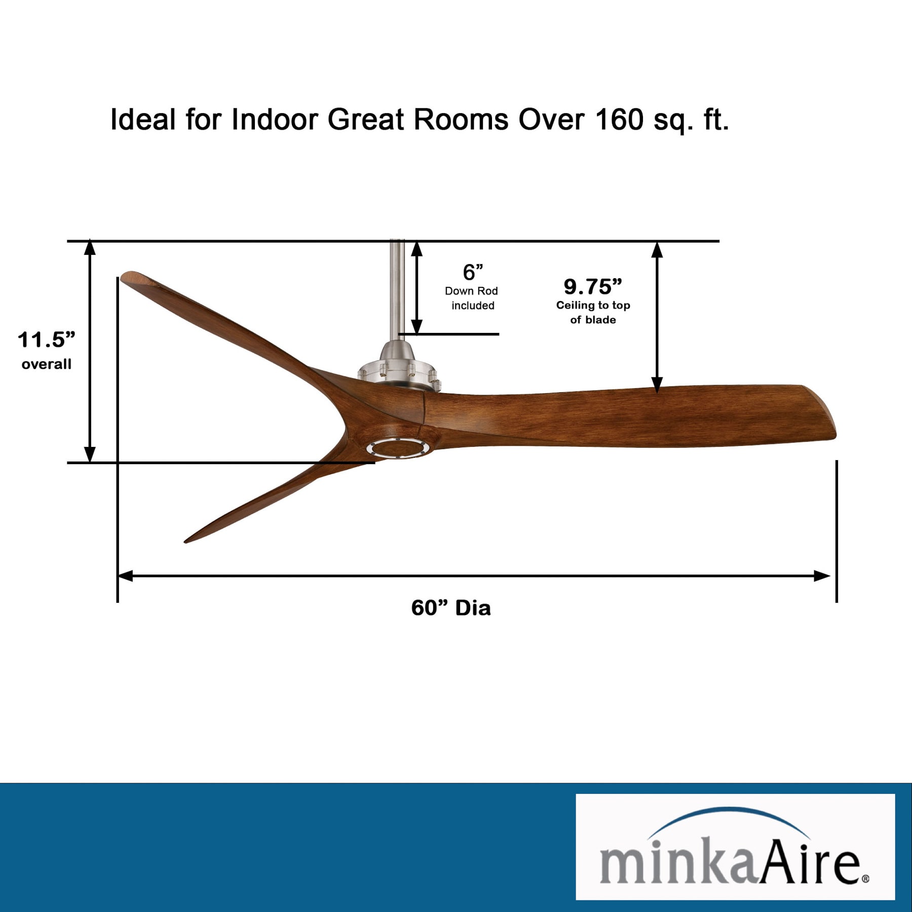 Minka Aire F853-BN/DK Ceiling-Fans - View #8