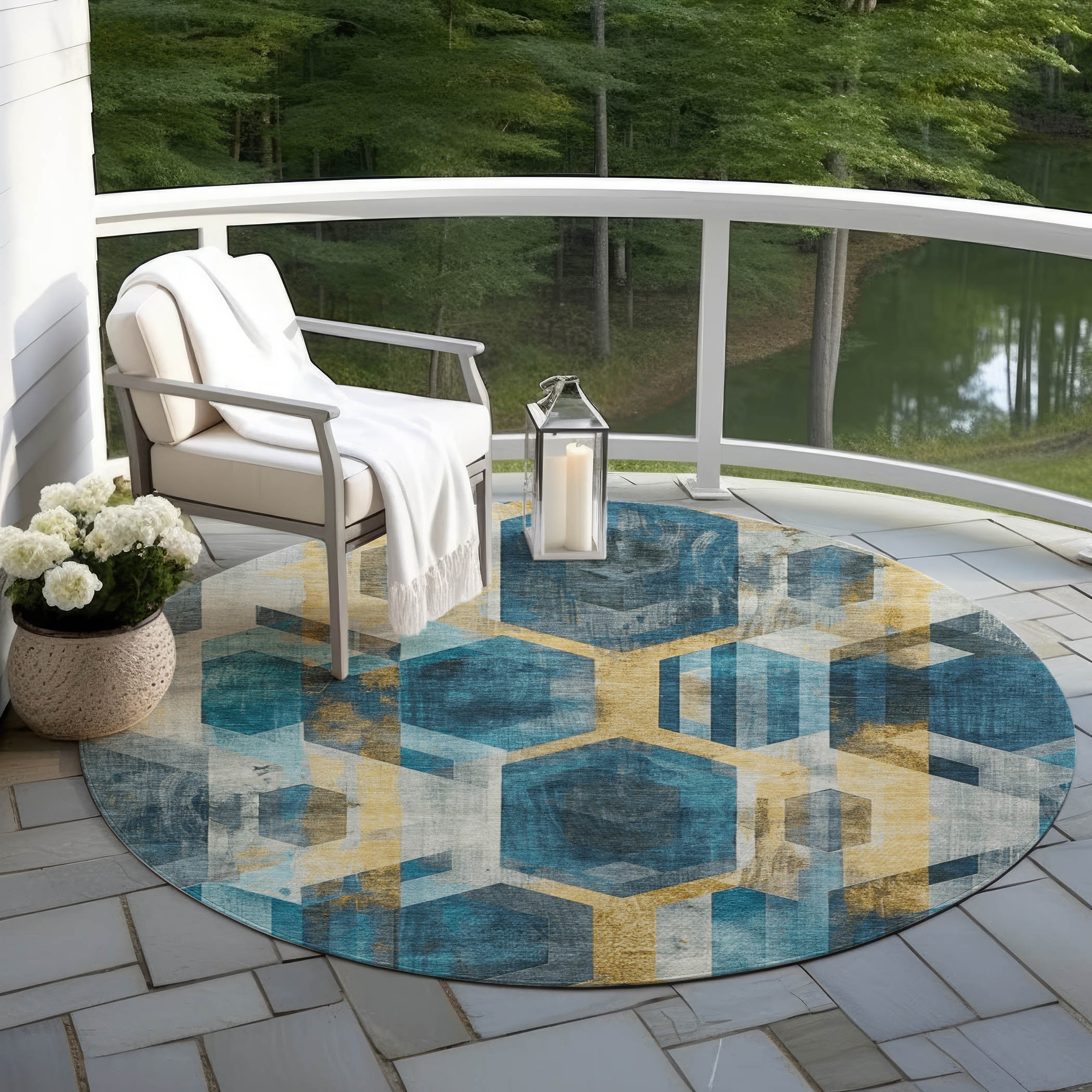 Addison Rugs ACN1722TE8RO rugs - View #7