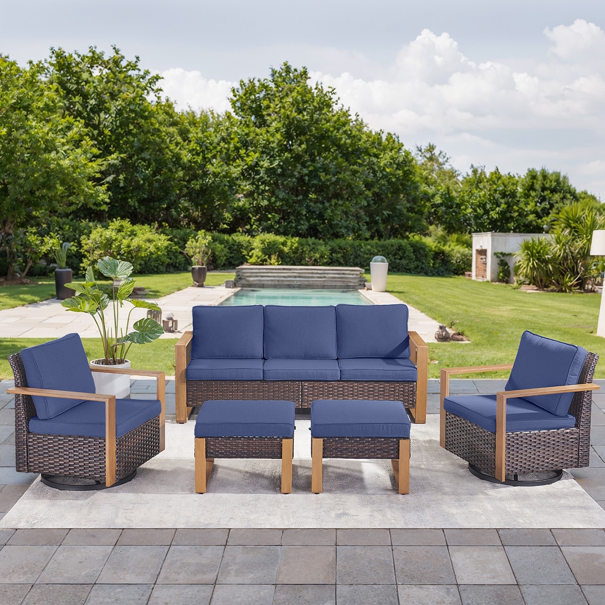 Rilyson FS126130136-1 Patio-Conversation-Sets - View #4