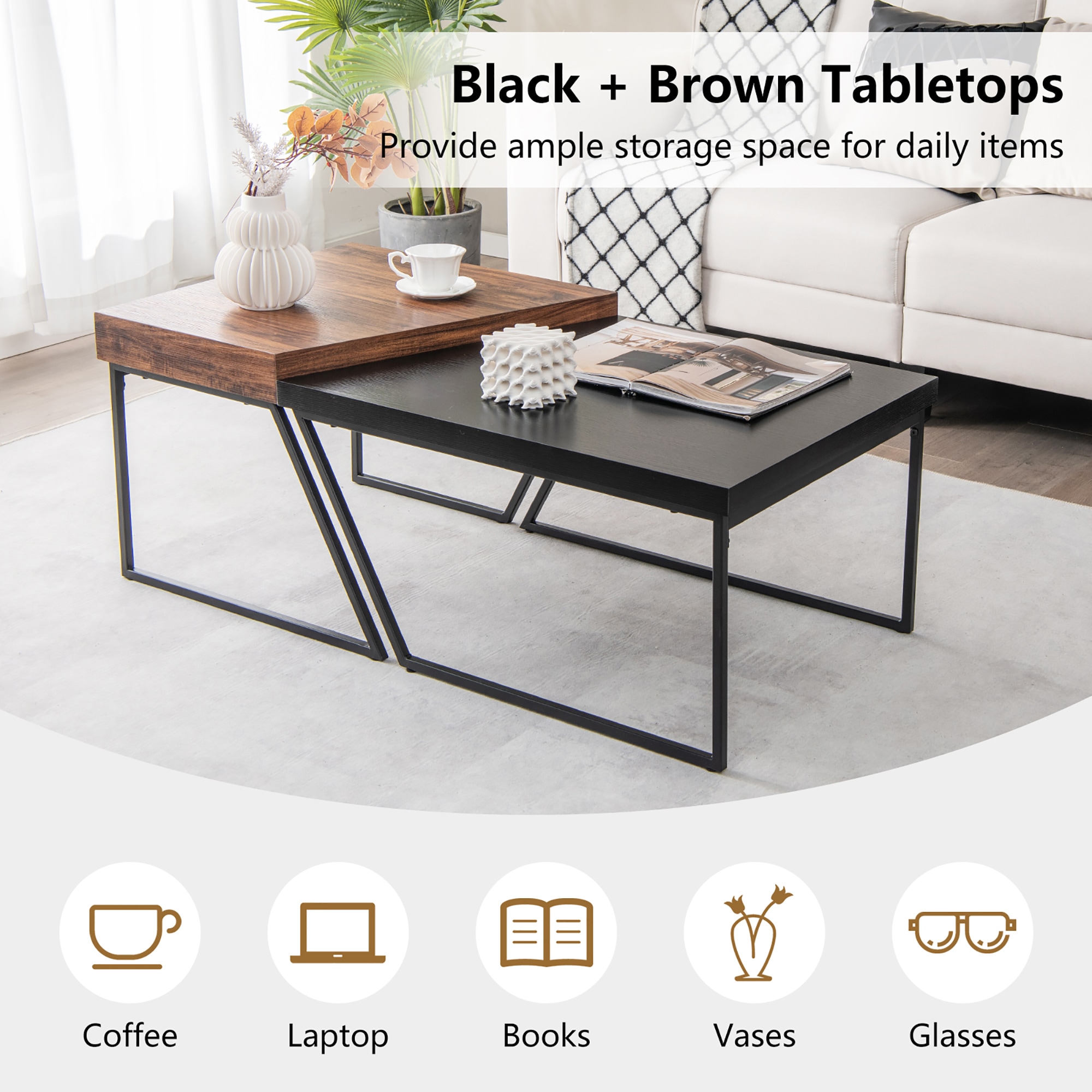 Goplus LWS00313 Coffee-Tables - View #7
