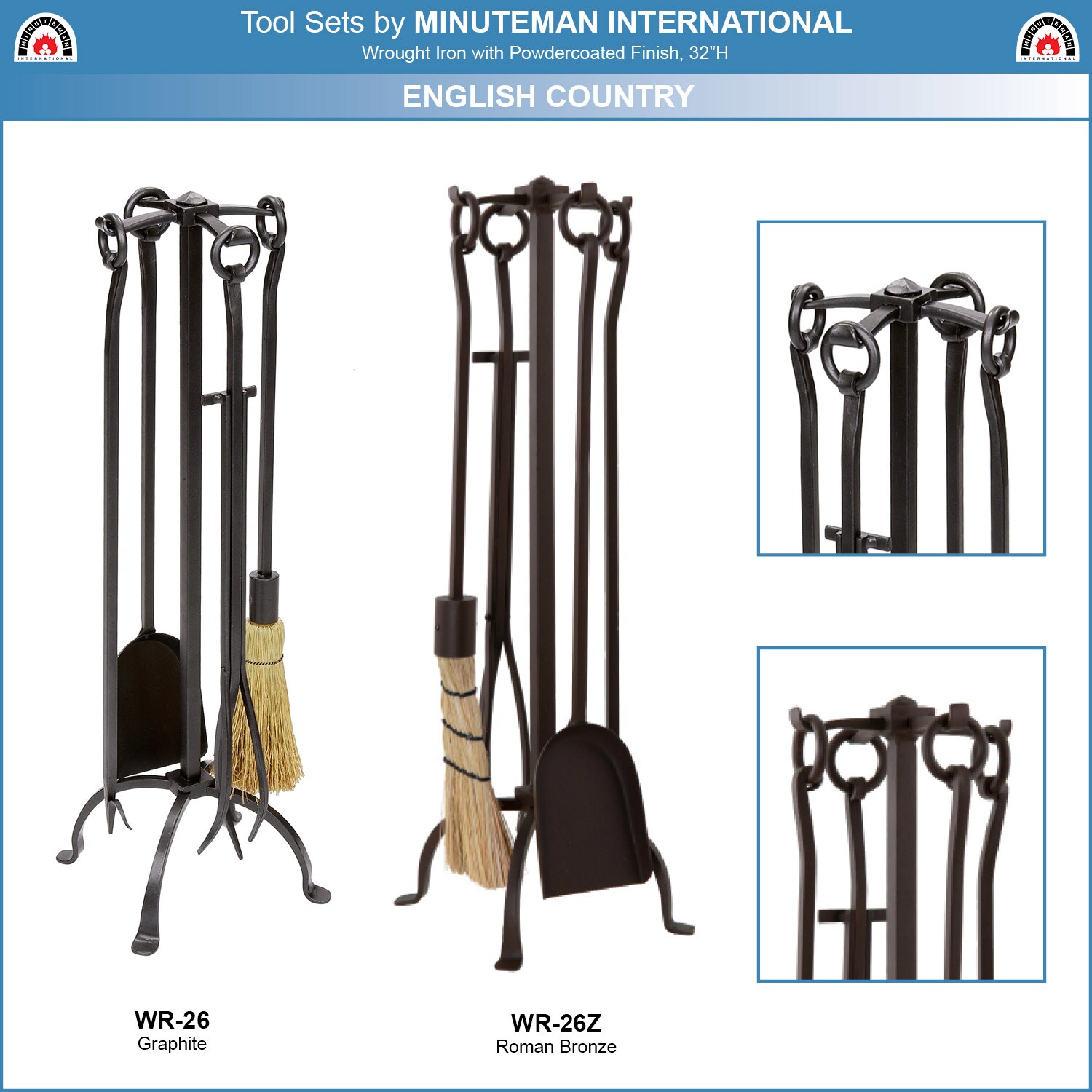 Minuteman International WR-26 Fireplace-Tools - View #3