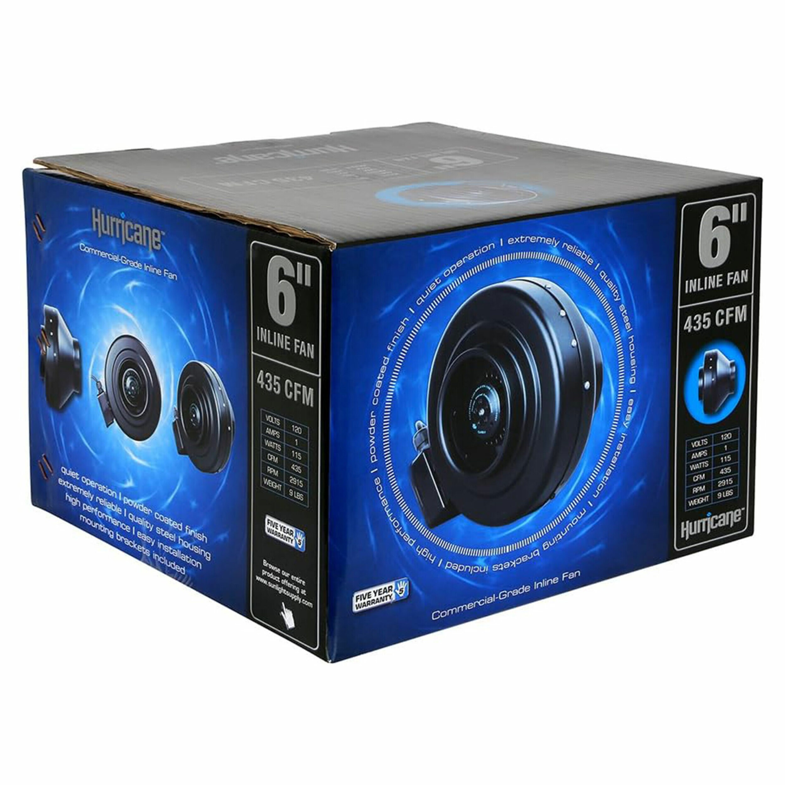 Hurricane 397833 Wall-Mounted-Fans - View #12