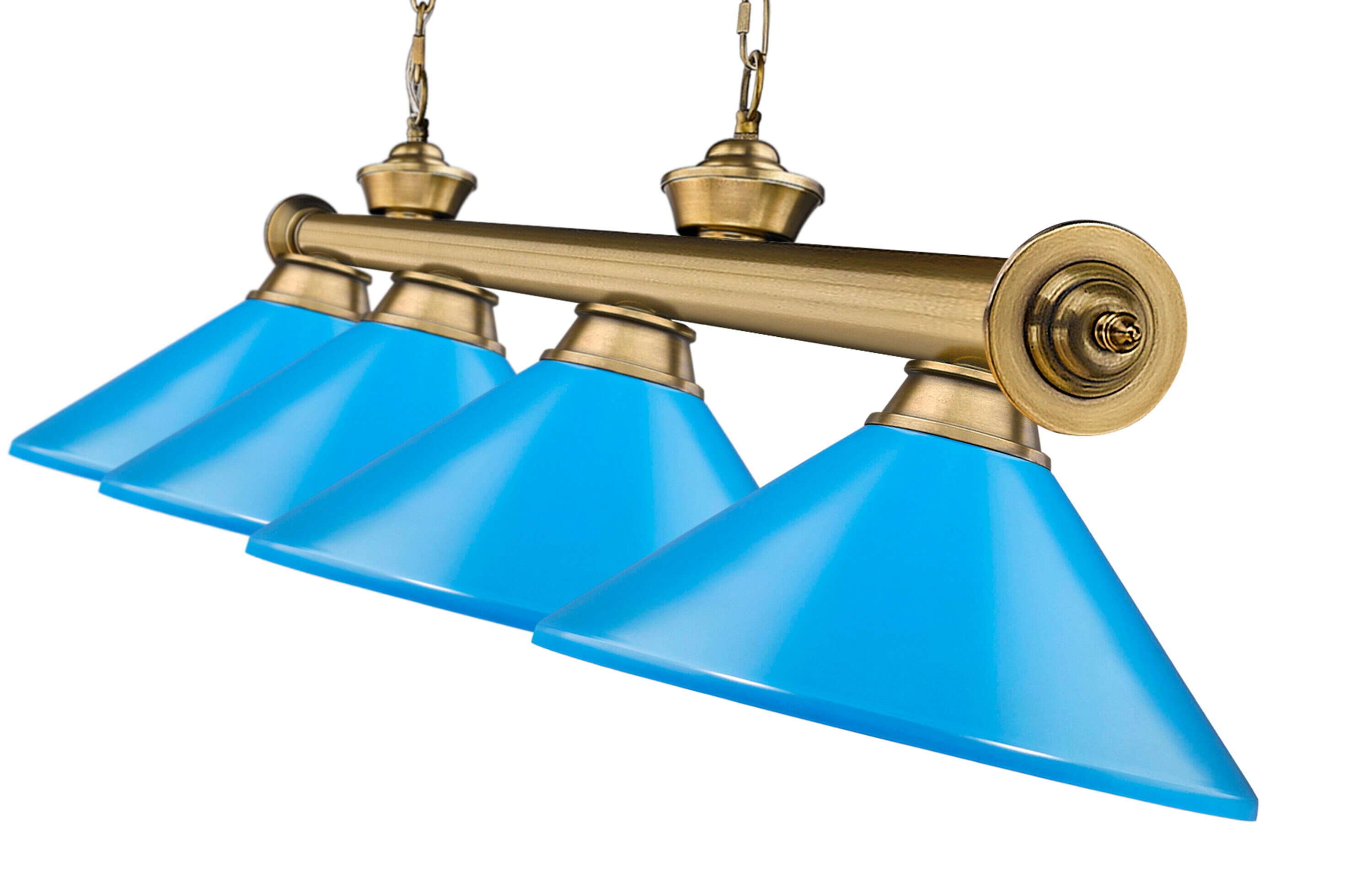 Z-Lite 2306-4RB-MEB Pool-Table-Lighting - View #4