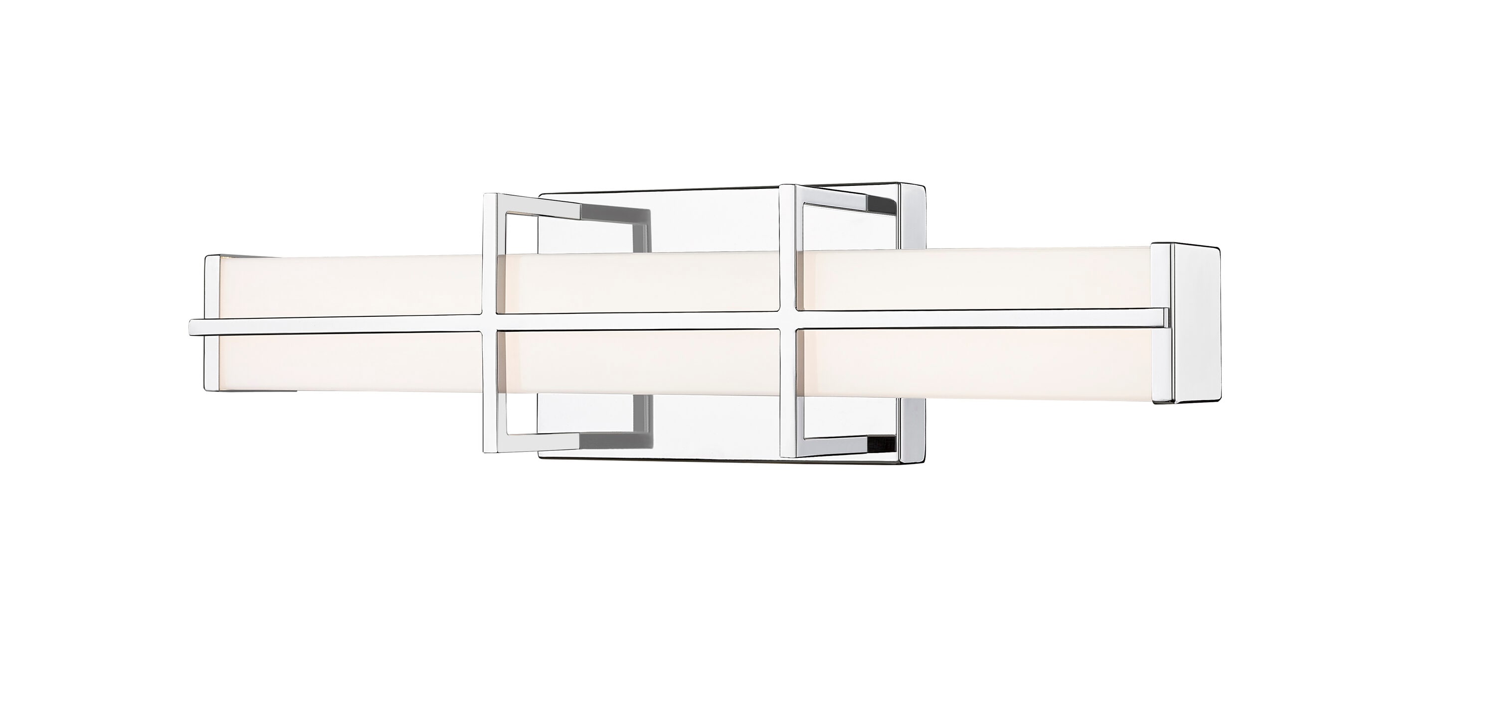 Z-Lite 1011-18W-CH-LED Harrison 18-in 1 -Light Polished Chrome Integrated LED Modern/contemporary Vanity light