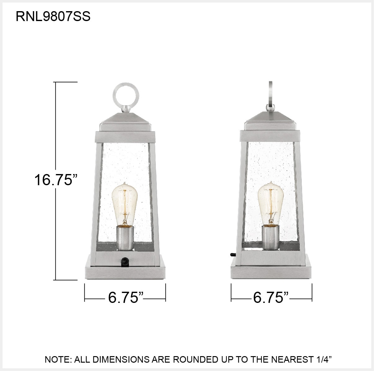 Quoizel RNL9807SS Table-Lamps - View #9