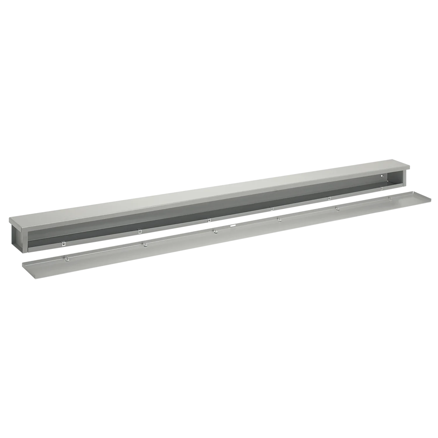 Hoffman Wiring Trough NEMA Type 3R 6.00x6.00x24.00 Gray Steel
