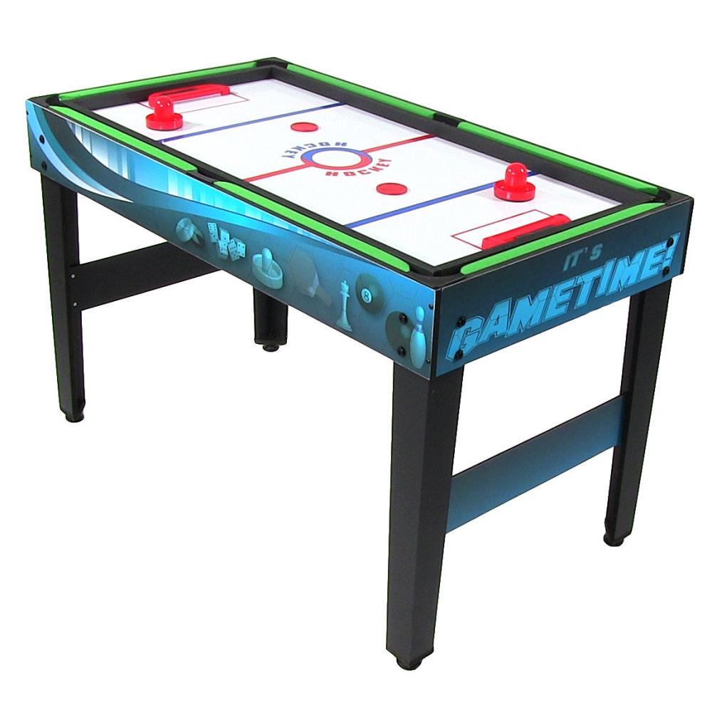 Sunnydaze Decor Freestanding MDF 10-Game Table with Billiards, Foosball,  Hockey, and More in the Multi-Game Tables department at