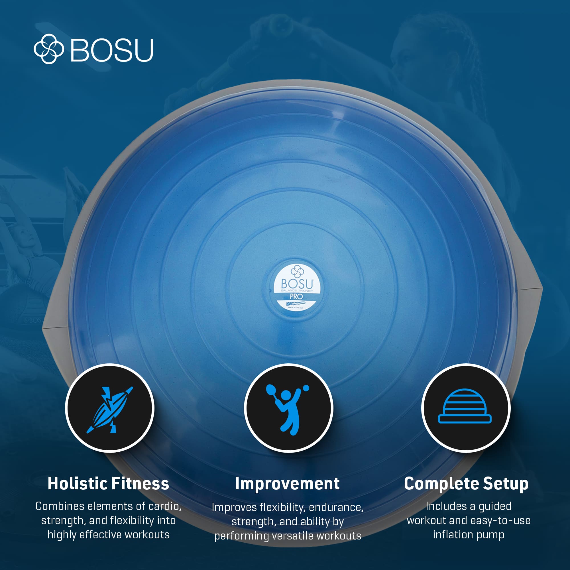 BOSU 238822 Balance-Exercise-Platforms - View #3
