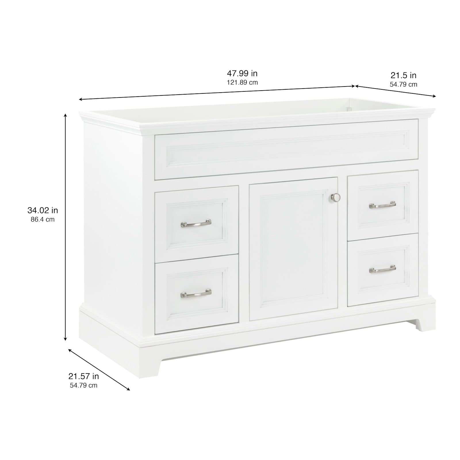Style Selections W027848P1-WH vanities - View #4
