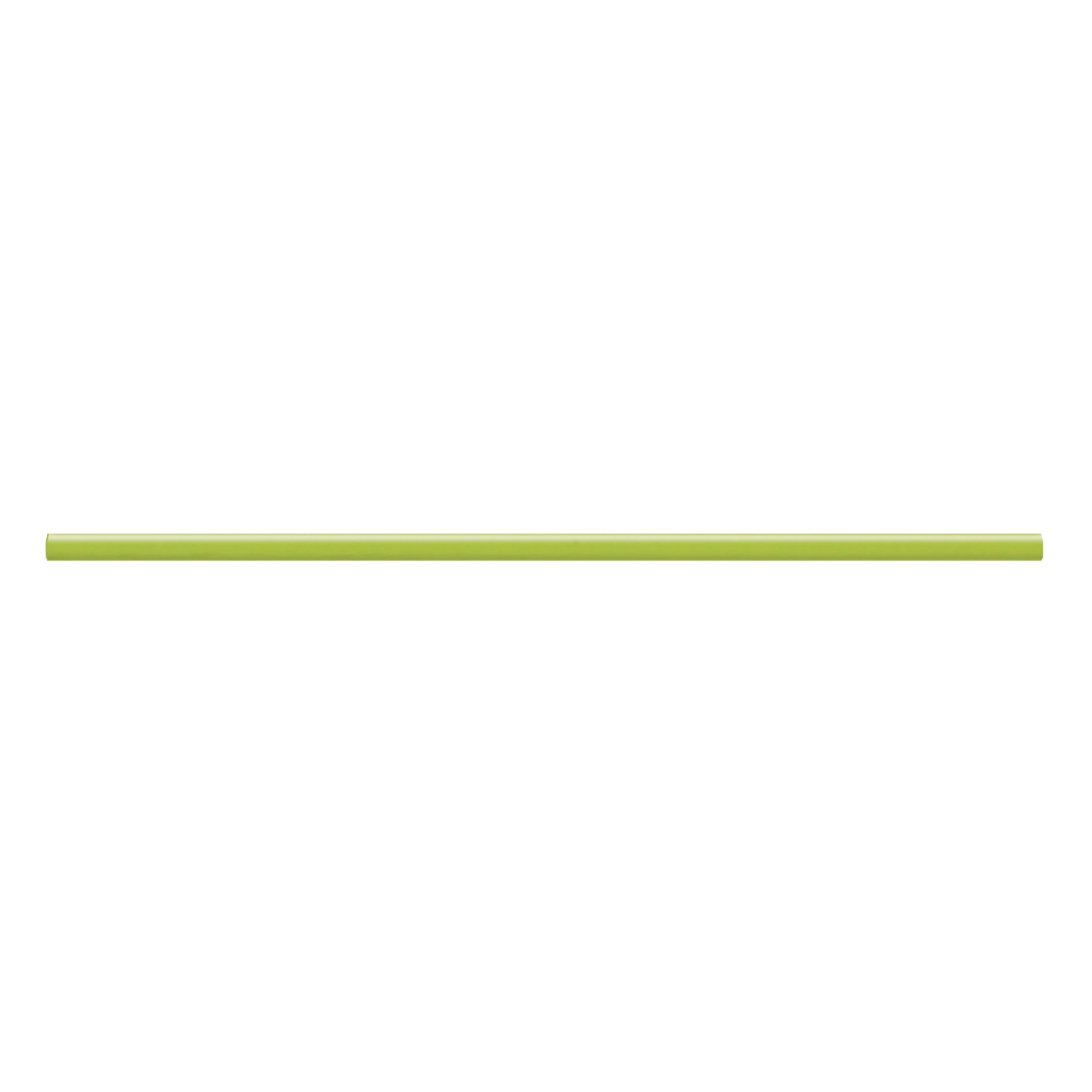 American Olean 0076S1/212J1P2 Color Ways Green Apple 1/2-in x 12-in Glossy Ceramic Border Tile ( 0.96-Sq. Feet / Carton ) 24 -Pack