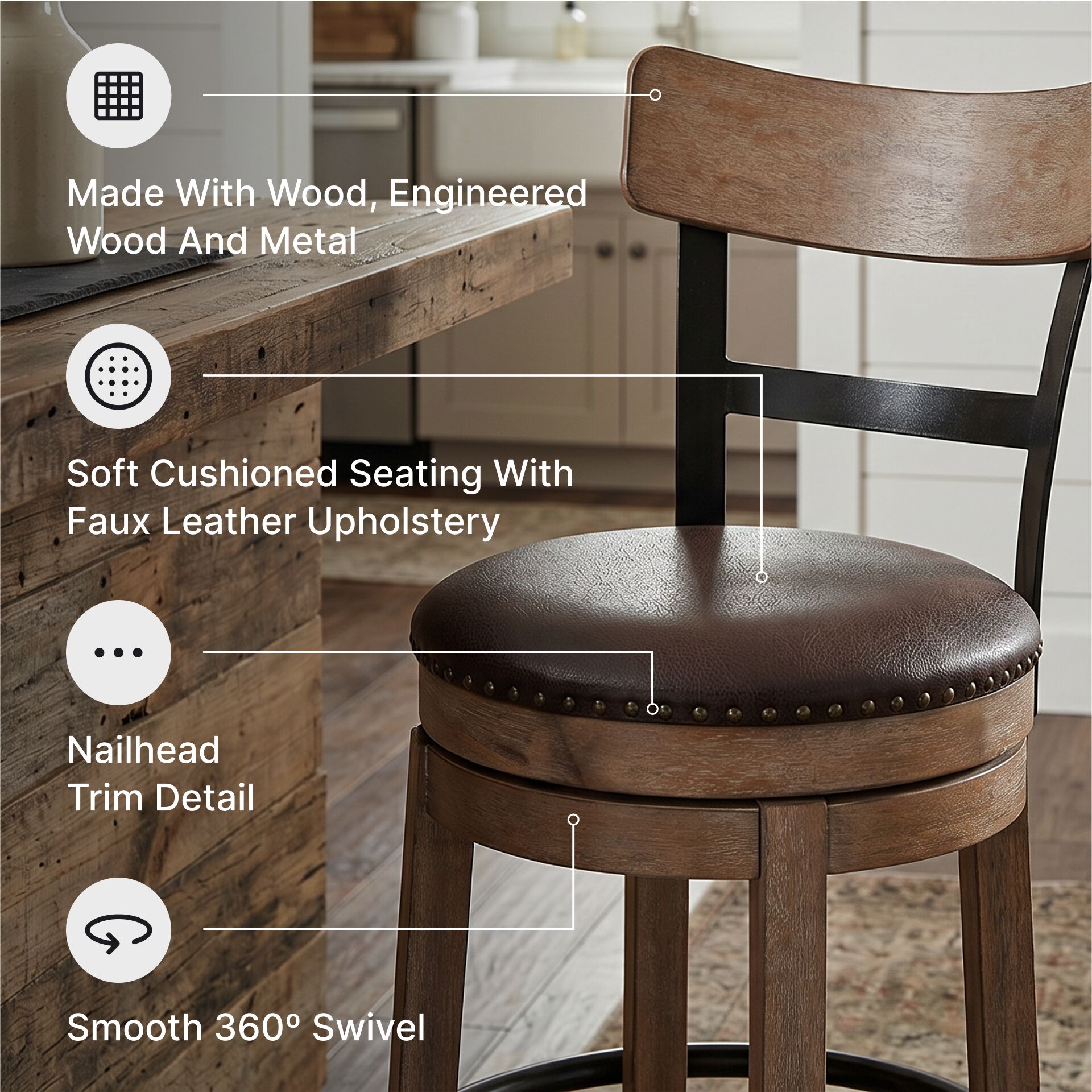 Signature Design by Ashley D542-130 stools - View #4