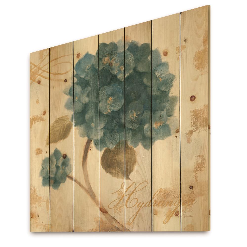 Designart 16-in H x 16-in W Country Wood Print at Lowes.com