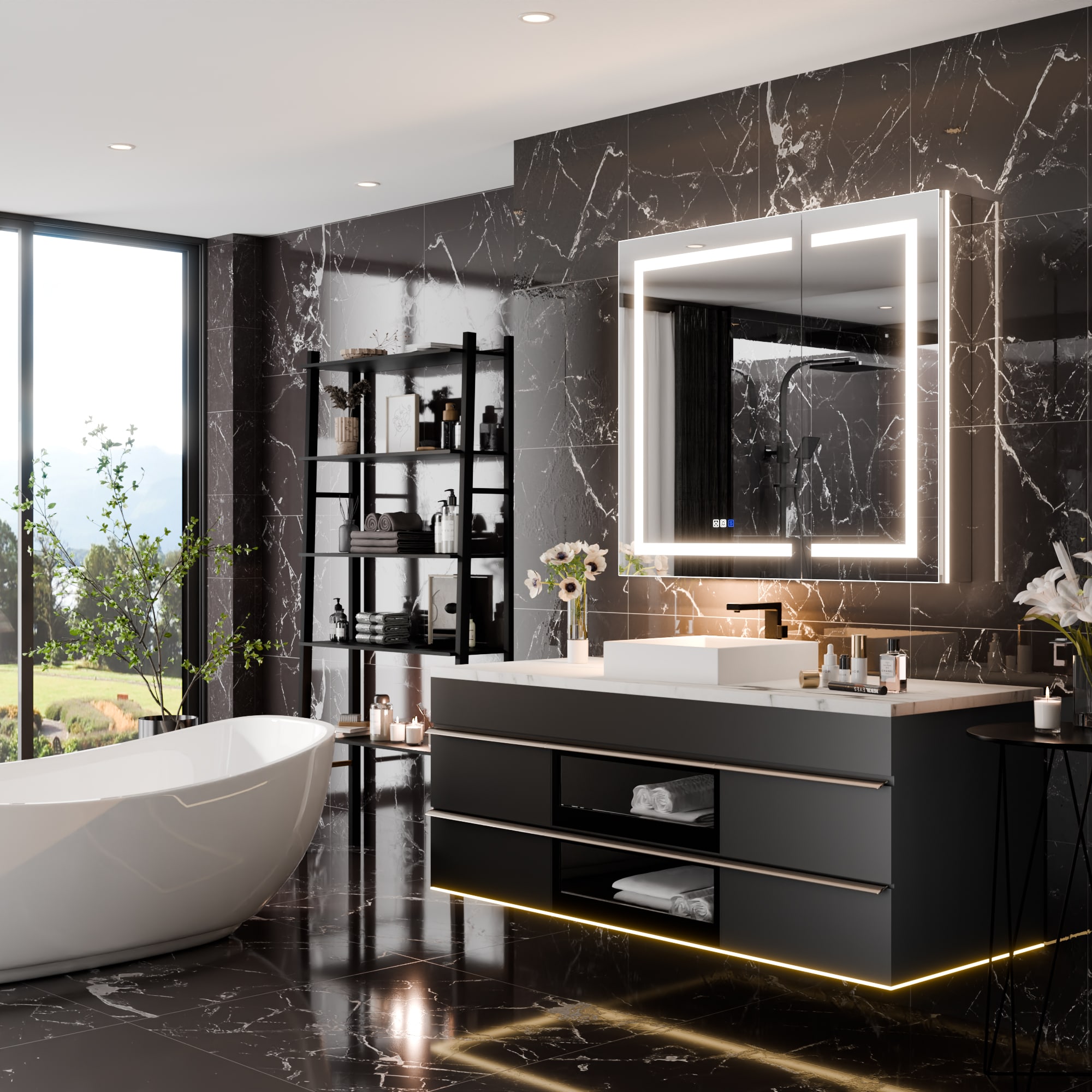 Forclover TAKLMCS-4836 Bathroom-Medicine-Cabinets - Thumbnail View #2