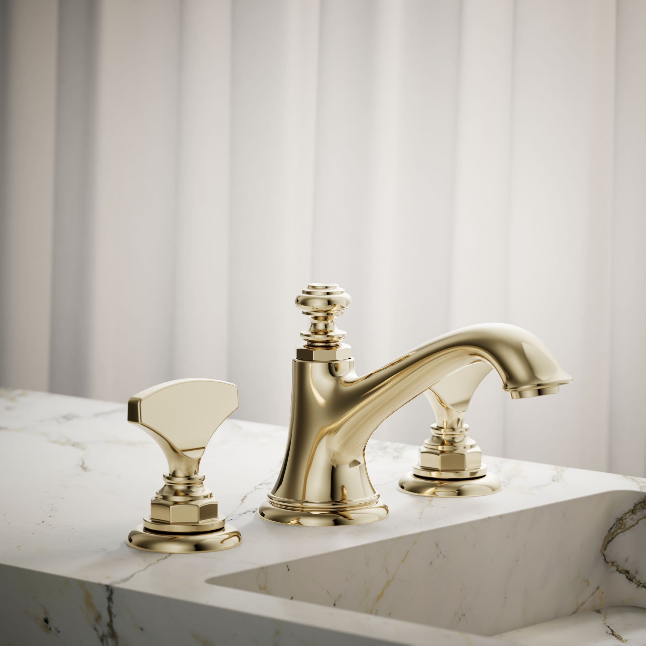 KOHLER Artifacts Vibrant French Gold 2 -Handle Bathroom Sink Faucet Handle