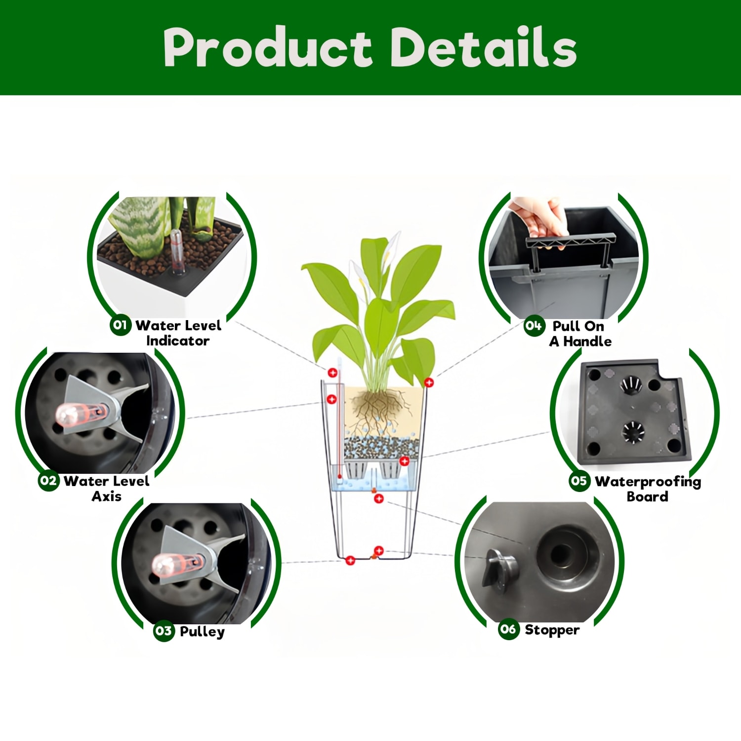 Wooakway FXLS0605-512B61 Planter-Window-Box - View #3