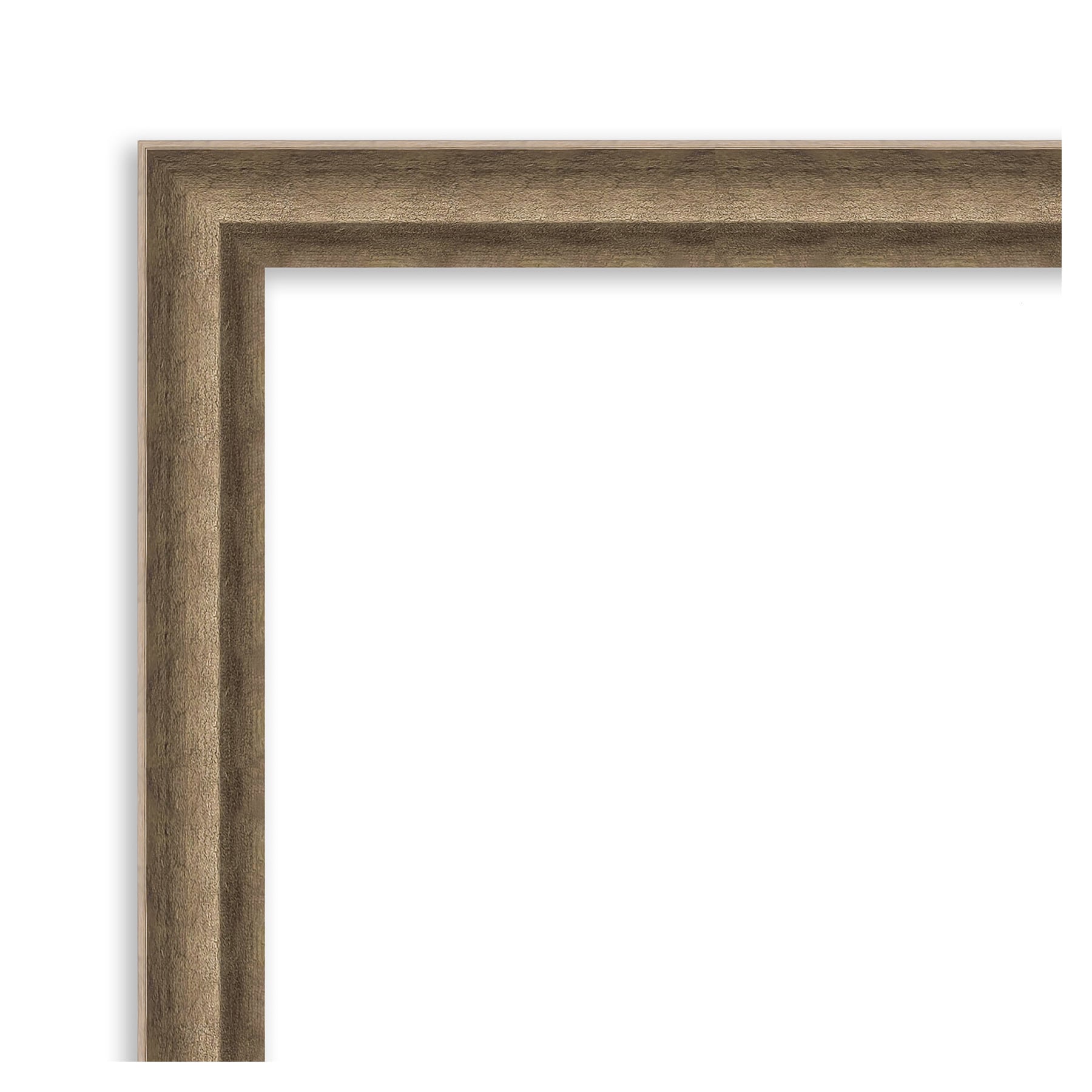 Amanti Art Angled Bronze Frame 43.25-in W x 33.25-in H Angled Bronze ...