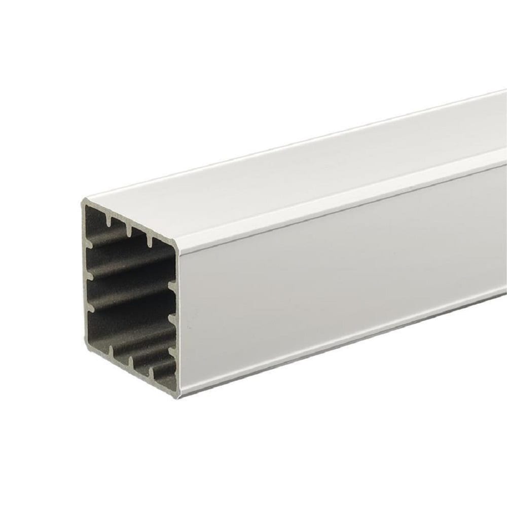 Classic Composite 5.5-in x 5.5-in x 3-1/4-ft Matte White Composite Deck Post Sleeve | - TimberTech A55X55PCV39MW