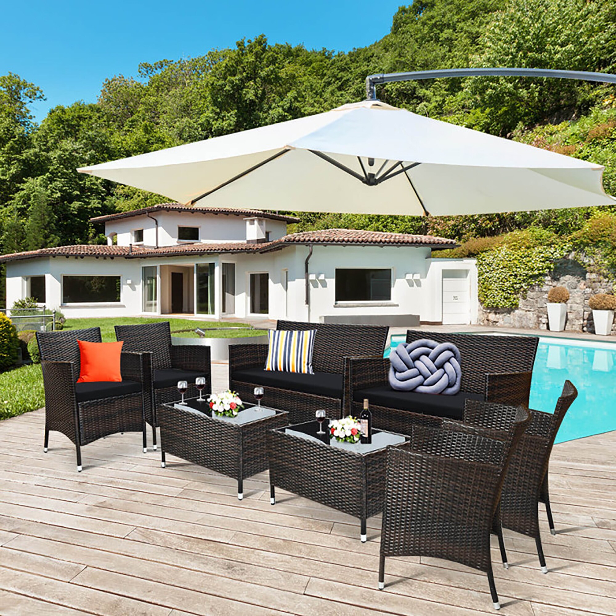CASAINC WF-SM-KF-C01M Patio-Conversation-Sets - View #3
