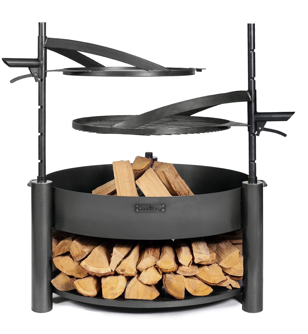 Good Directions 111000GG 35-in W Black Steel Wood-Burning Fire Pit