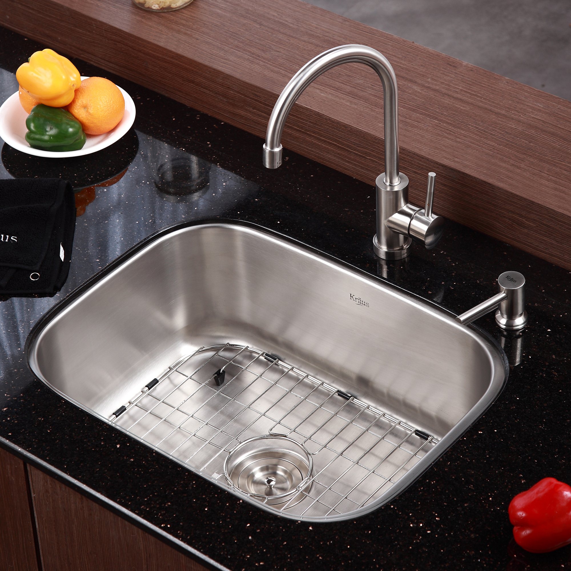 Kraus KBU12-KPF2160-SD20 Kitchen-Sinks - View #3