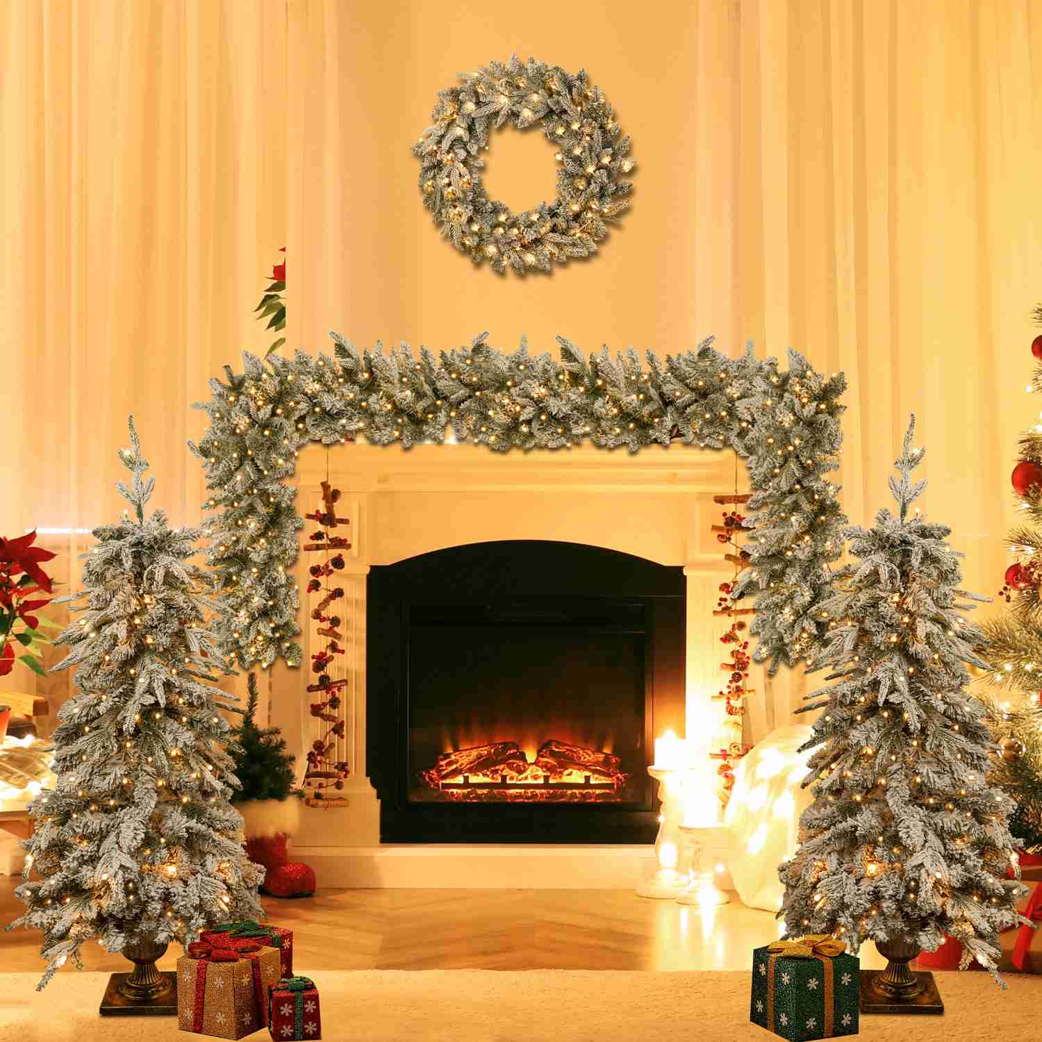 Runesay CHTREE-09 Artificial-Christmas-Trees - View #3