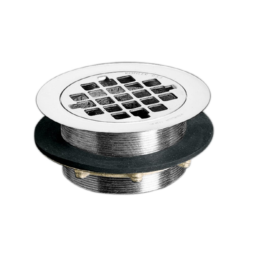 KOHLER 9132-SN 2-in Vibrant Polished Nickel Strainer Drain