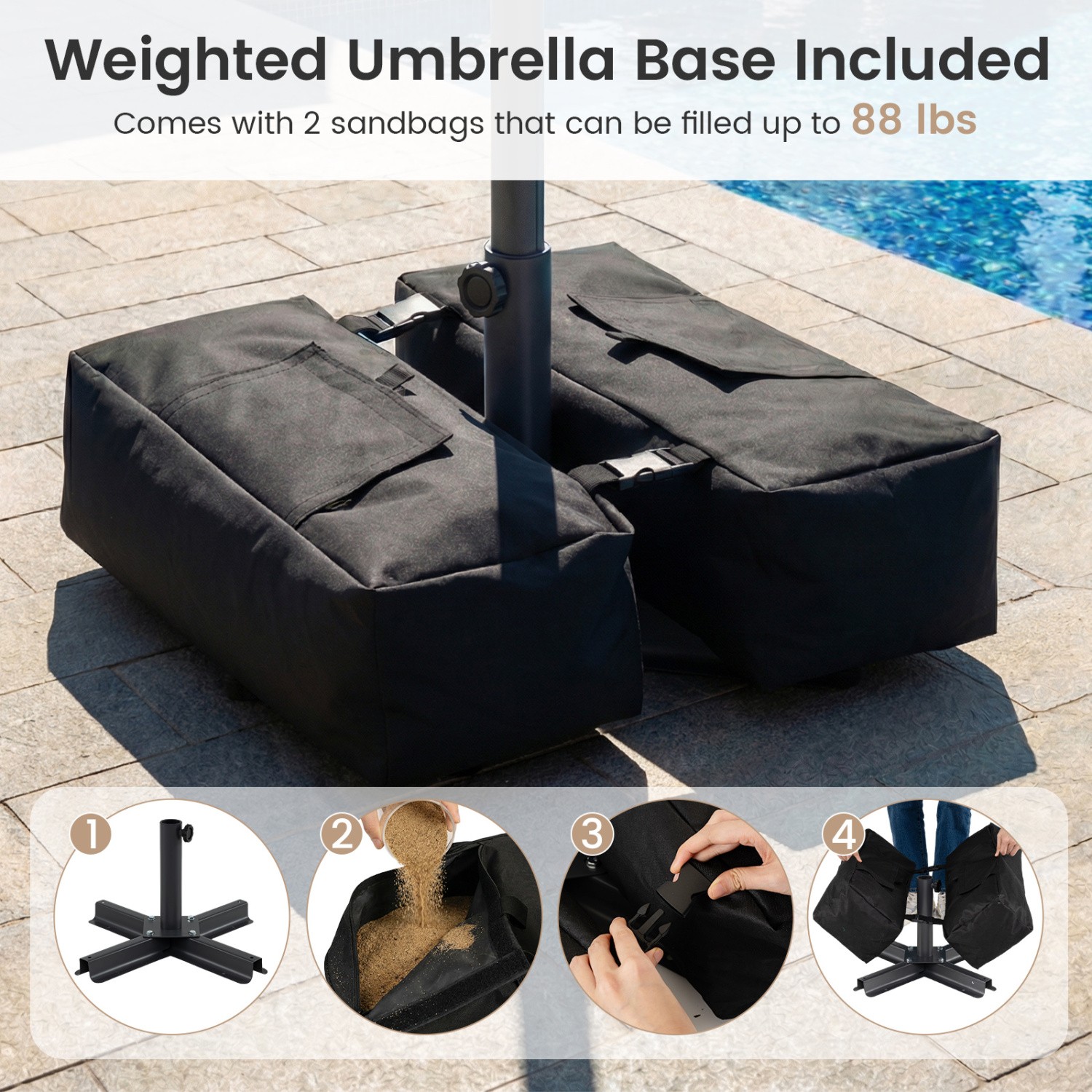 LIVIZA TDS13207GR Umbrellas-2 - View #3
