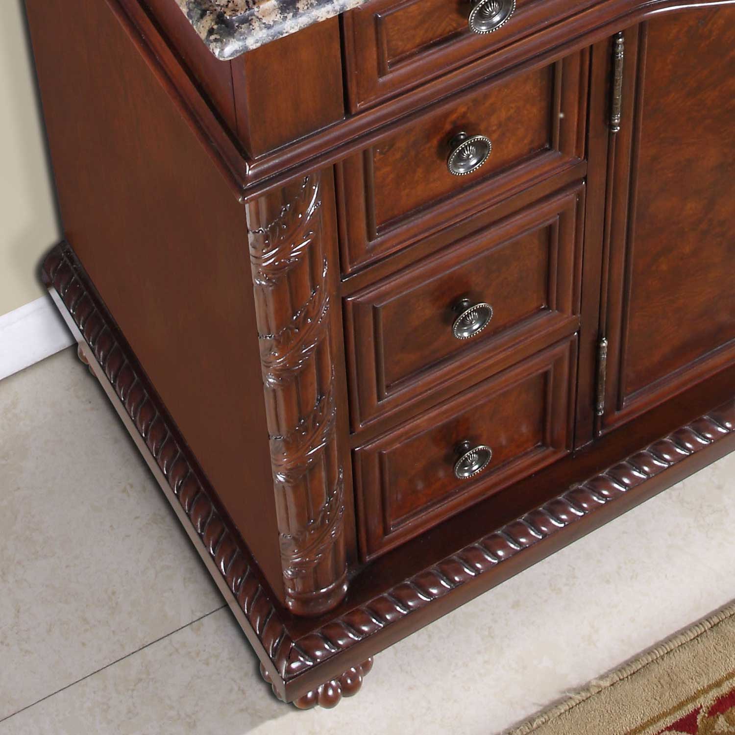 Silkroad Exclusive HYP-0213-BB-UWC-36-R Bath-Vanity-Combo - View #8