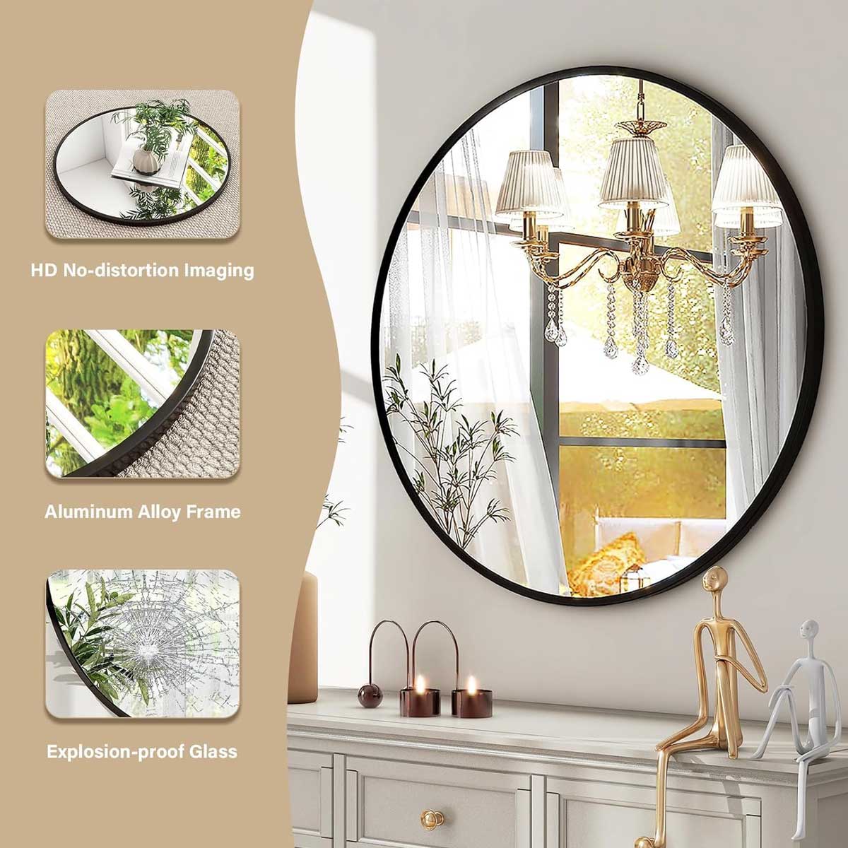 Aoibox LABDM2927 Decor-Mirrors - View #3