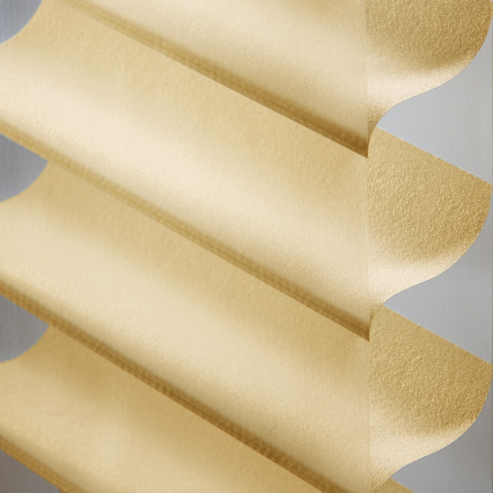 LEVOLOR 2021048 Camden Custard Sheer Polyester Horizontal blinds swatch