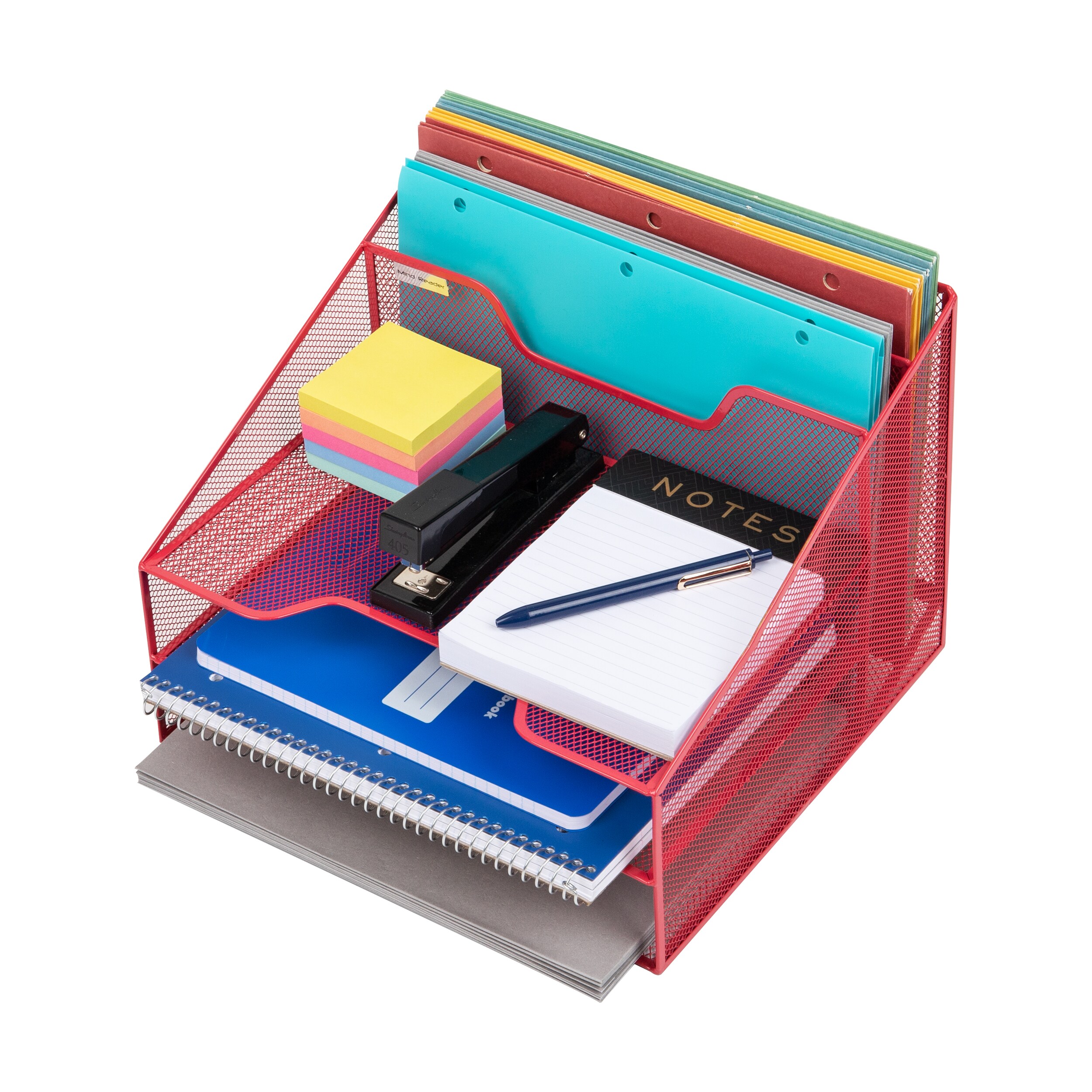Mind Reader MESHBOX5-RED Desktop-Organizers - View #5