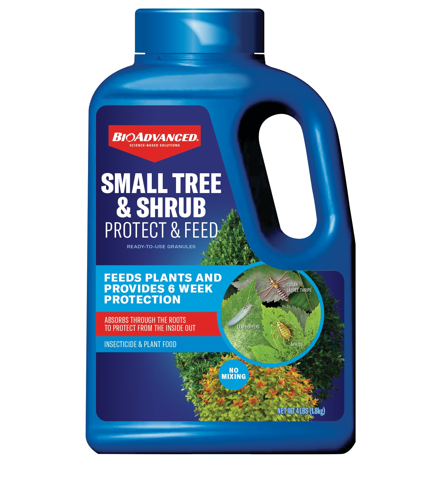 BioAdvanced 820161 Small Tree and Shrub Protect and Feed 4-lb Tree Food